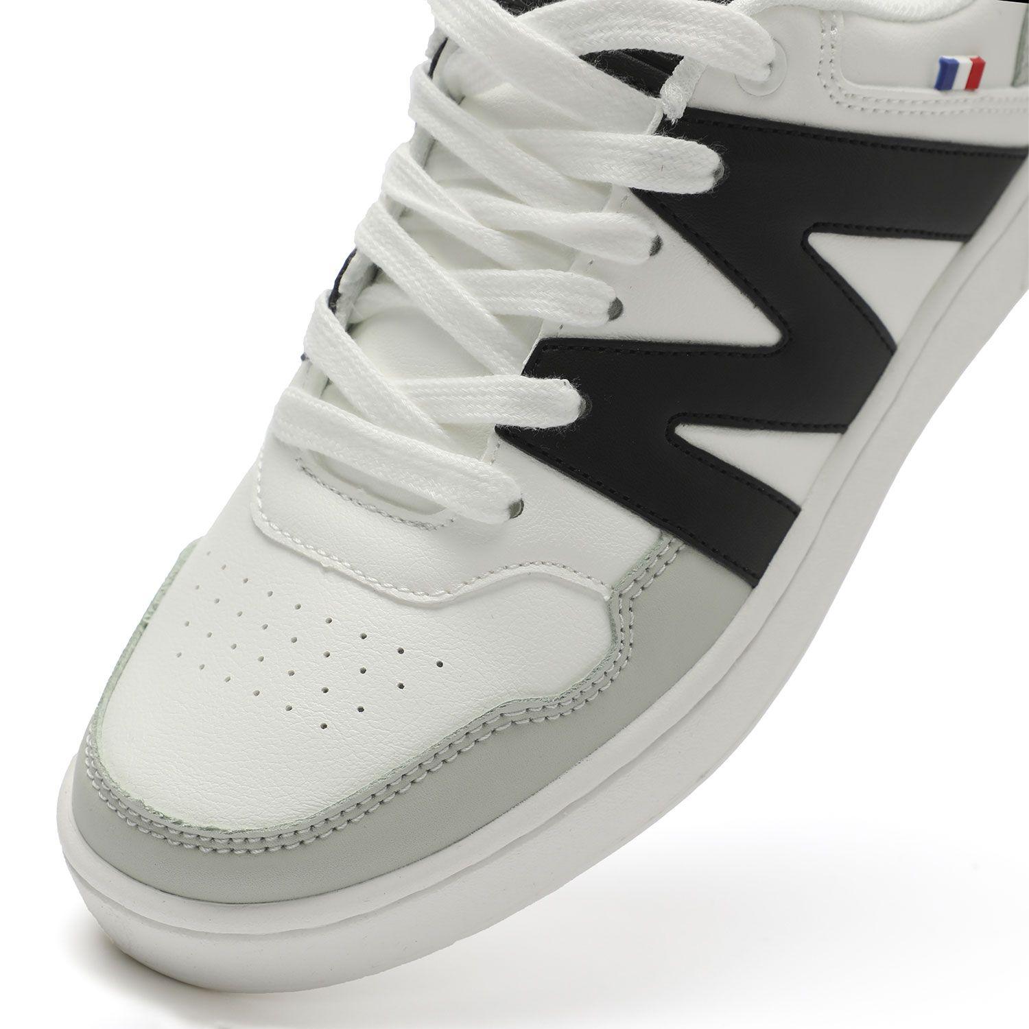 Zapatillas Urbanas Mujer Blanco Y Negro Michelin Ps22-5