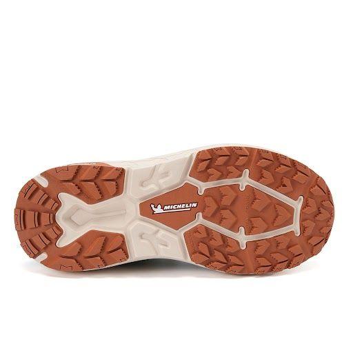 Zapatilla Urbana Outdoor Hombre Negro Y Beige Michelin Aw10-2