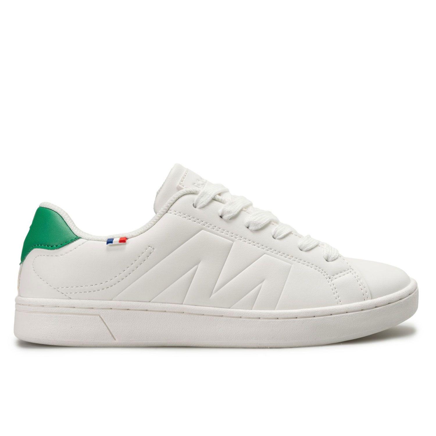 Zapatilla Urbana Hombre Blanco Verde Michelin PS23-1