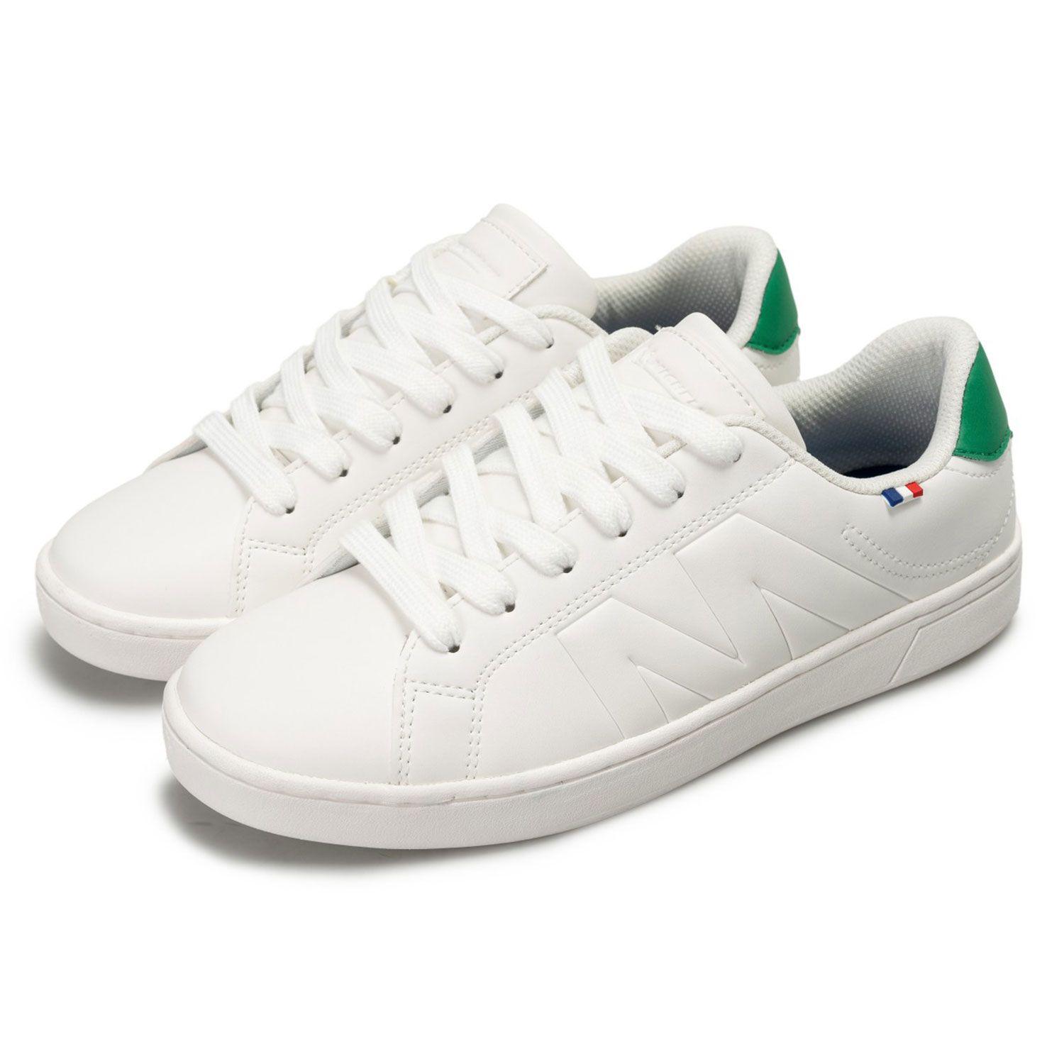 Zapatilla Urbana Hombre Blanco Verde Michelin PS23-4