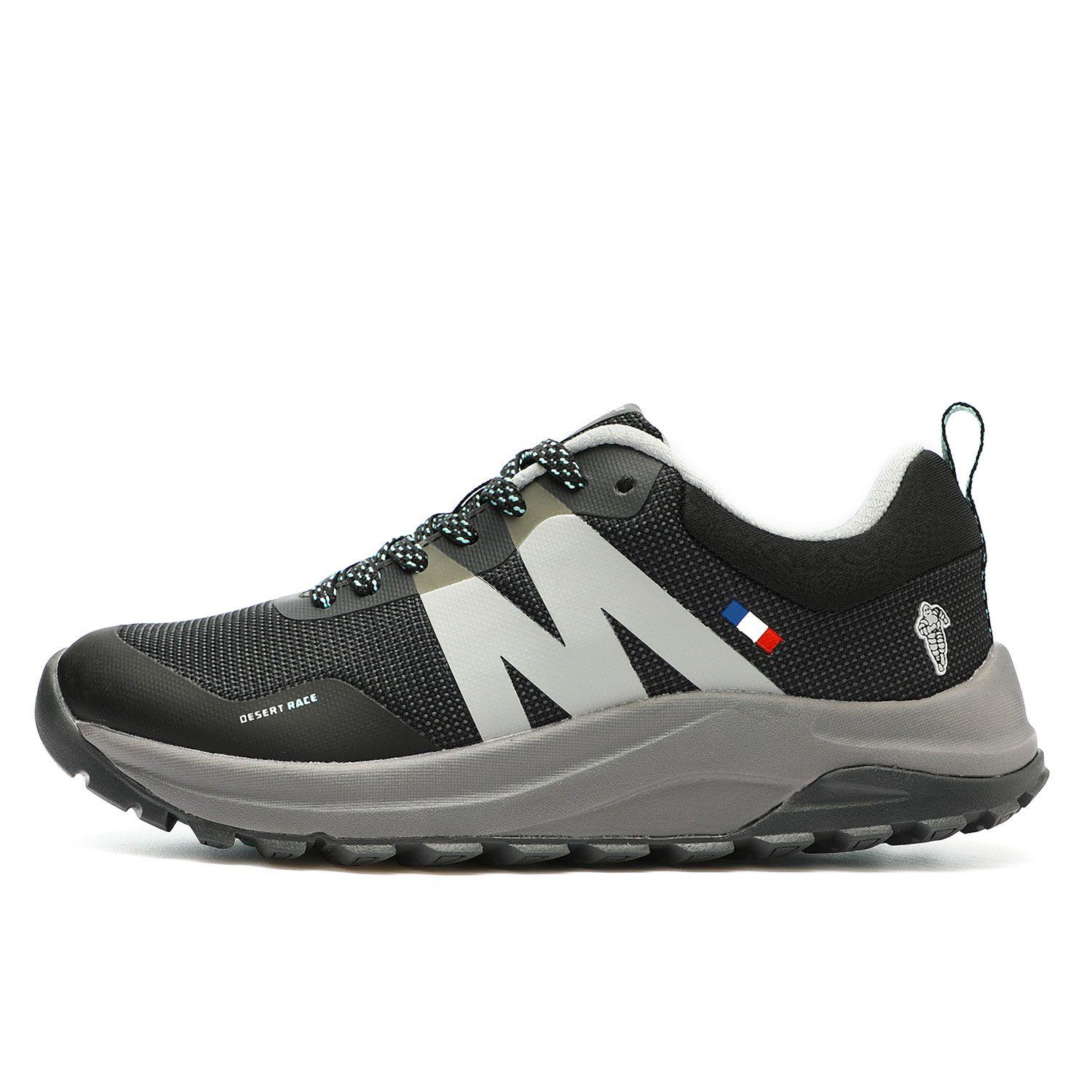 Zapatilla Trail Running Mujer Negro Y Gris Michelin Dr40-2