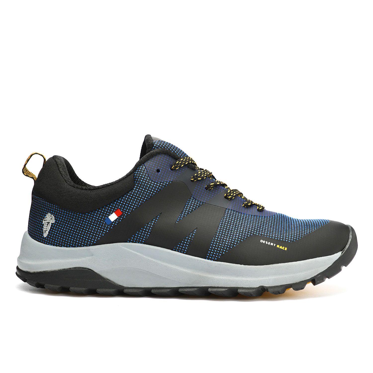 Zapatillas Trail Running Hombre  Azul Y Negro Michelin Dr40-0