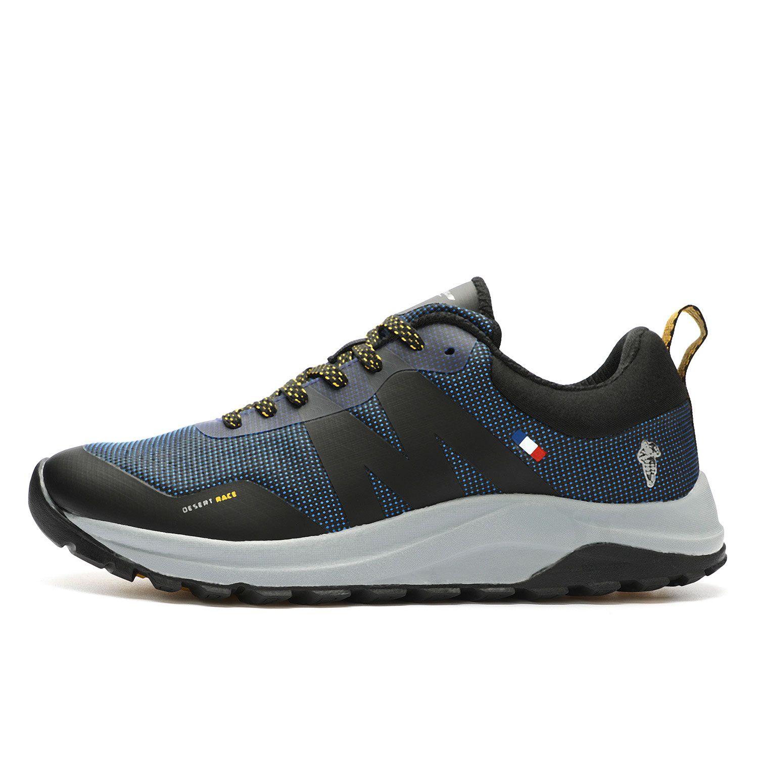 Zapatillas Trail Running Hombre  Azul Y Negro Michelin Dr40-2