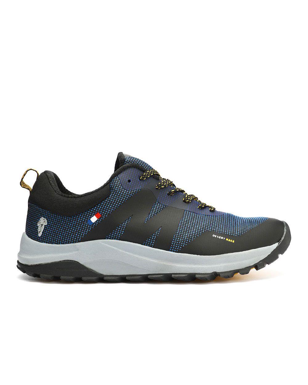 Zapatillas Trail Running Hombre  Azul Y Negro Michelin Dr40-0