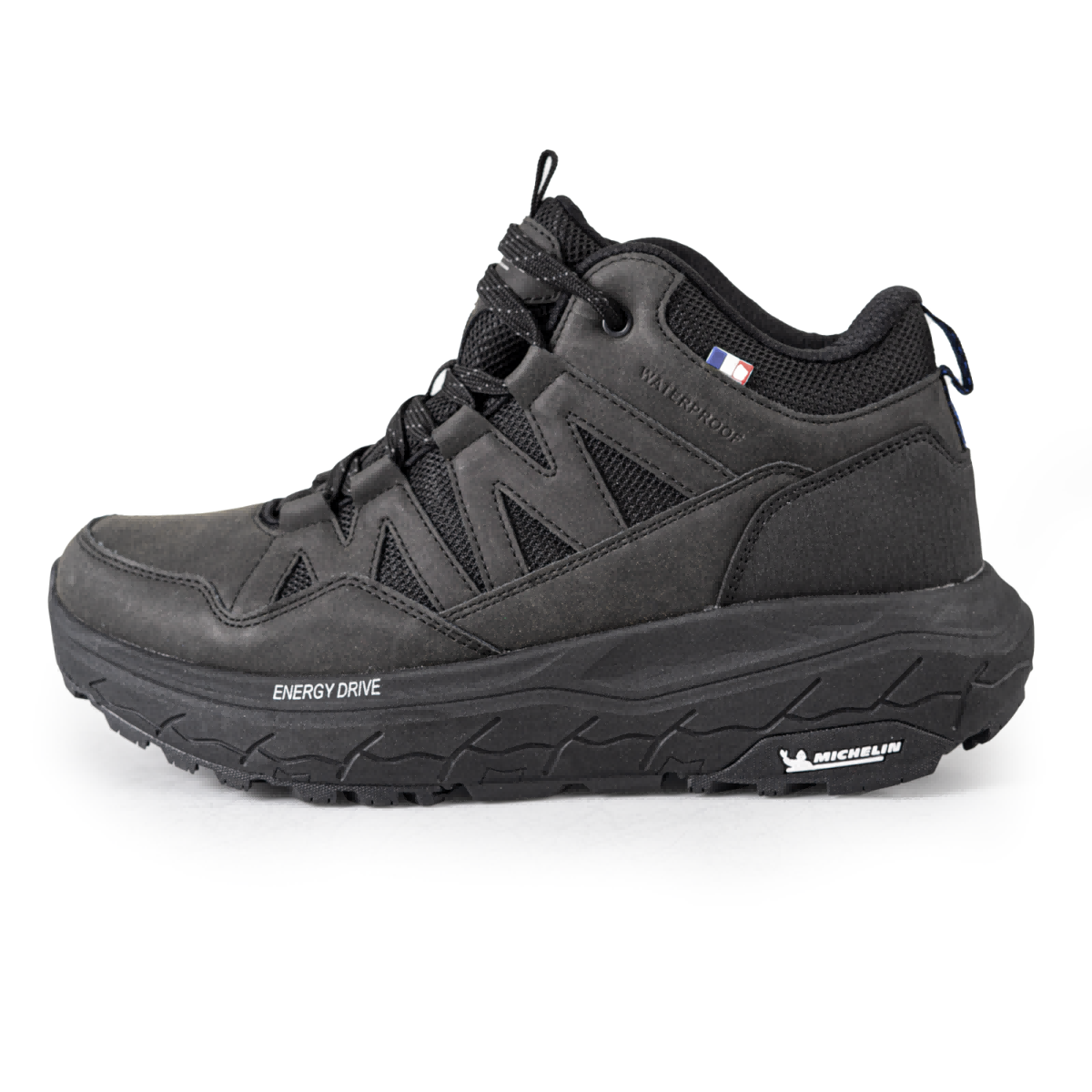 Zapatilla Casual Urbana Waterproof Negro Azul AW11-2