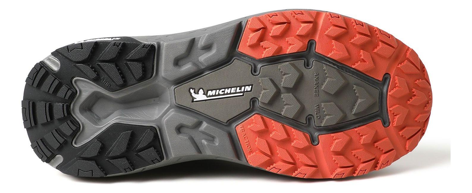 Botín Impermeable Caña Alta Hombre Caqui Michelin Aw06-1