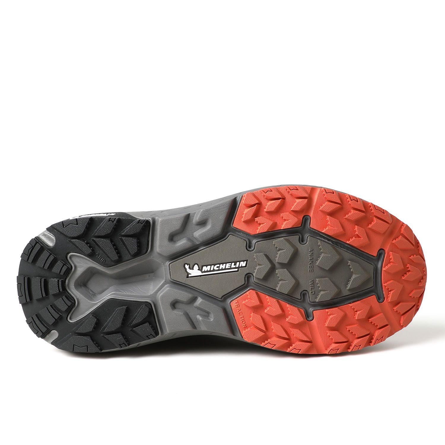Botín Impermeable Caña Alta Negro Rosa Mujer Michelin Aw06-2