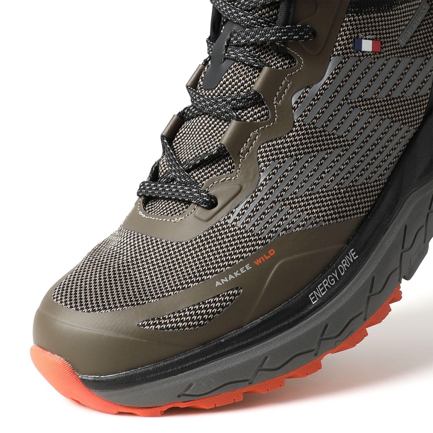 Botín Zapatilla Impermeable Hombre Caqui Michelin Aw06-5