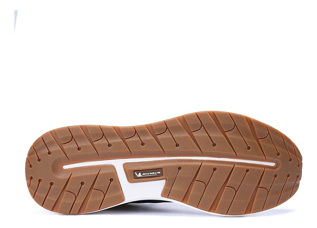 Zapatillas Urbanas Hombre Azul Y Gris Oscuro Michelin Pu15-1