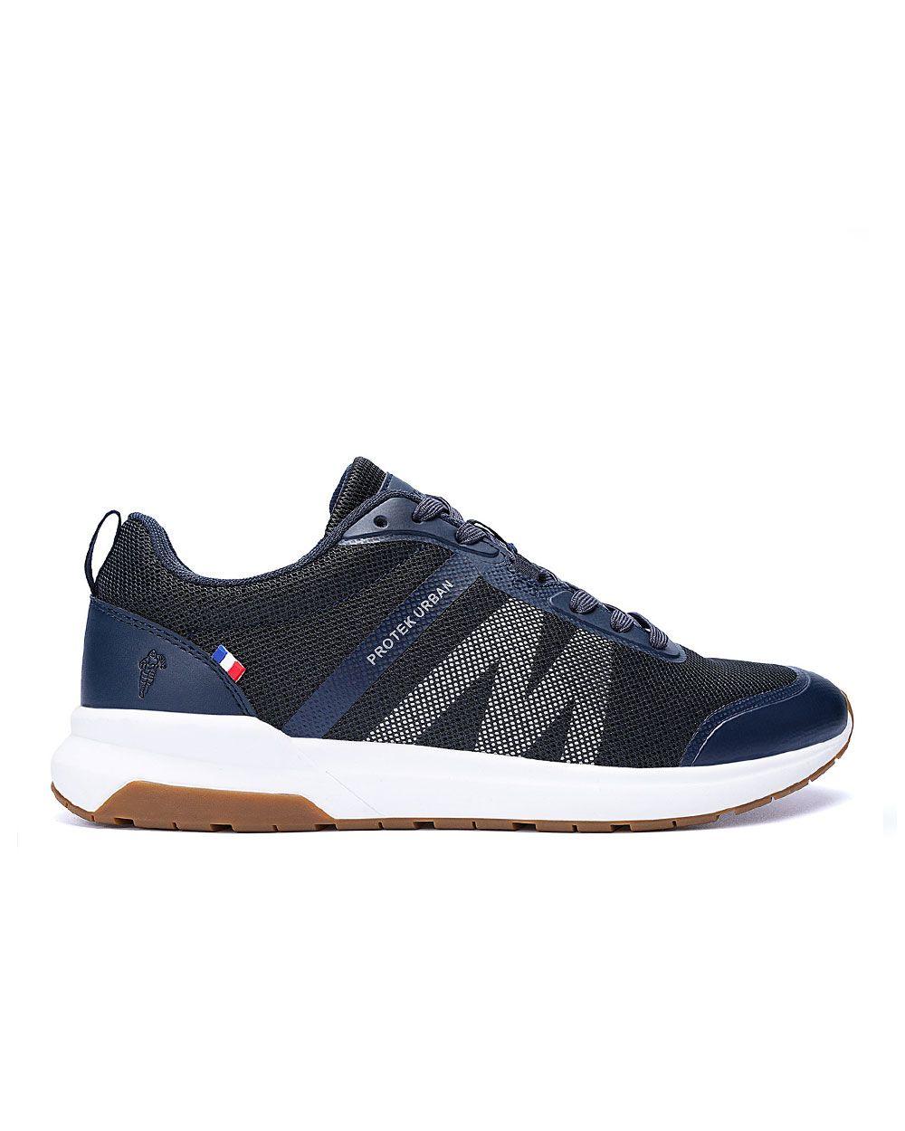 Zapatillas Urbanas Hombre Azul Y Gris Oscuro Michelin Pu15-0