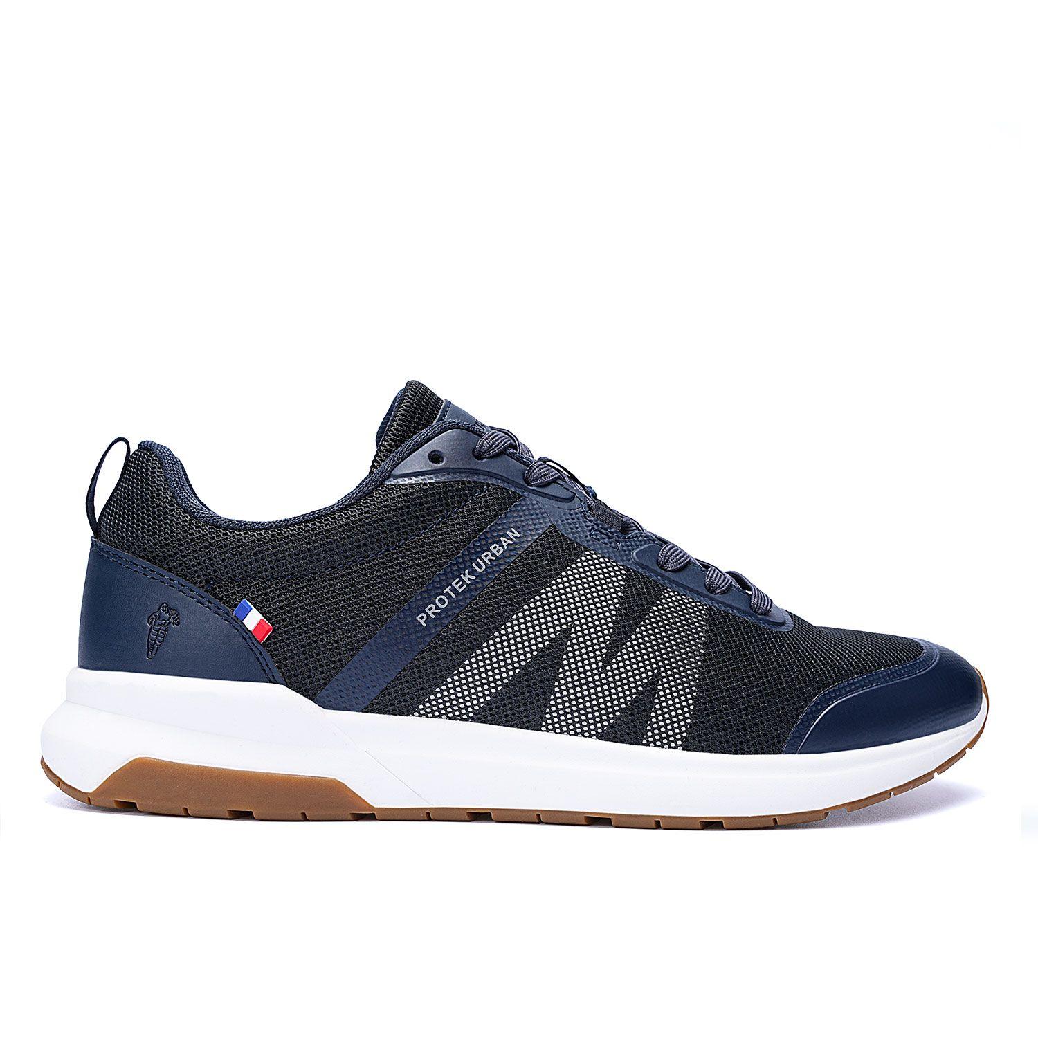 Zapatillas Urbanas Hombre Azul Y Gris Oscuro Michelin Pu15-1