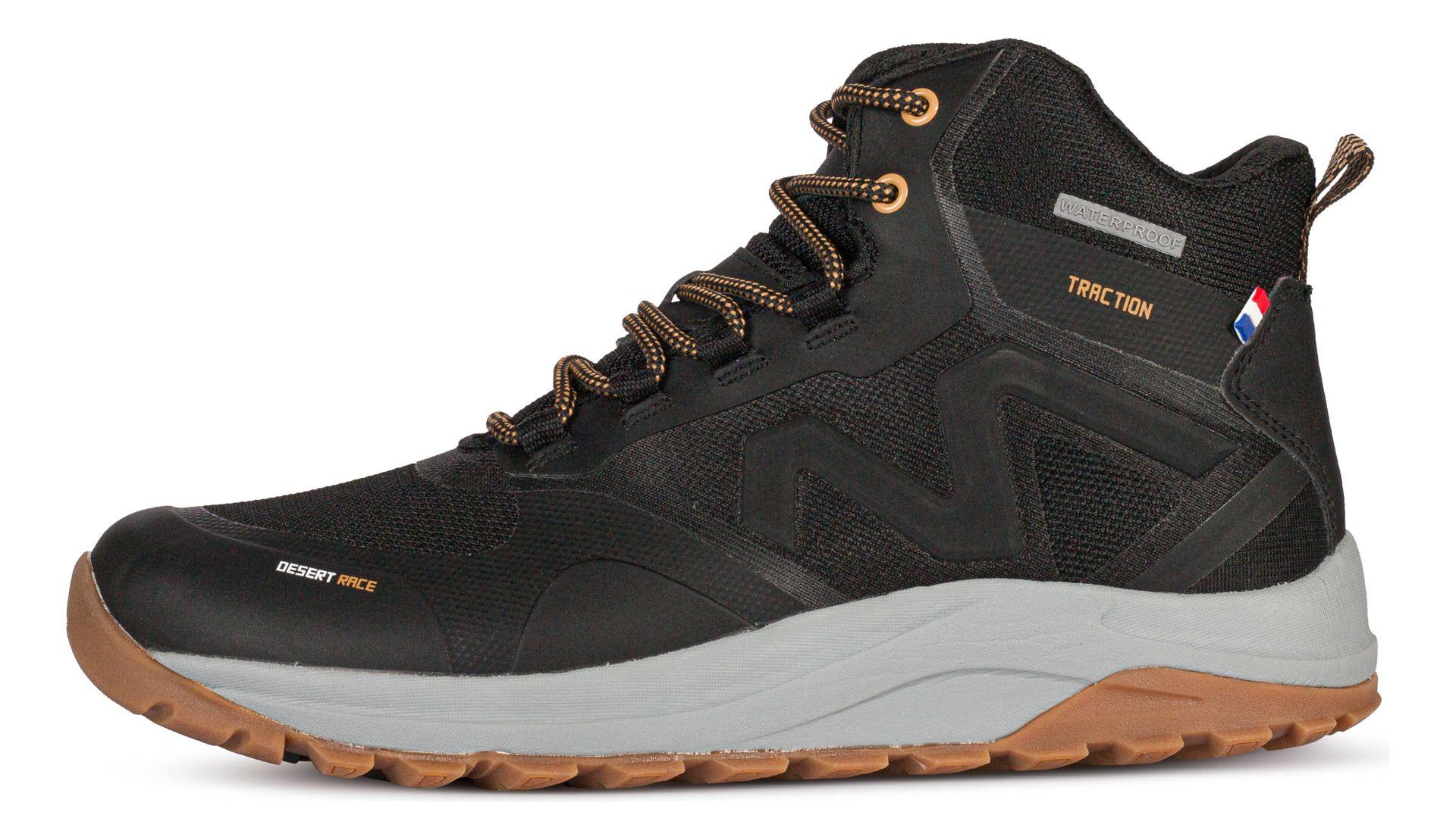 Botín Outdoor Impermeable Hombre Negro Café Michelin Dr05-8