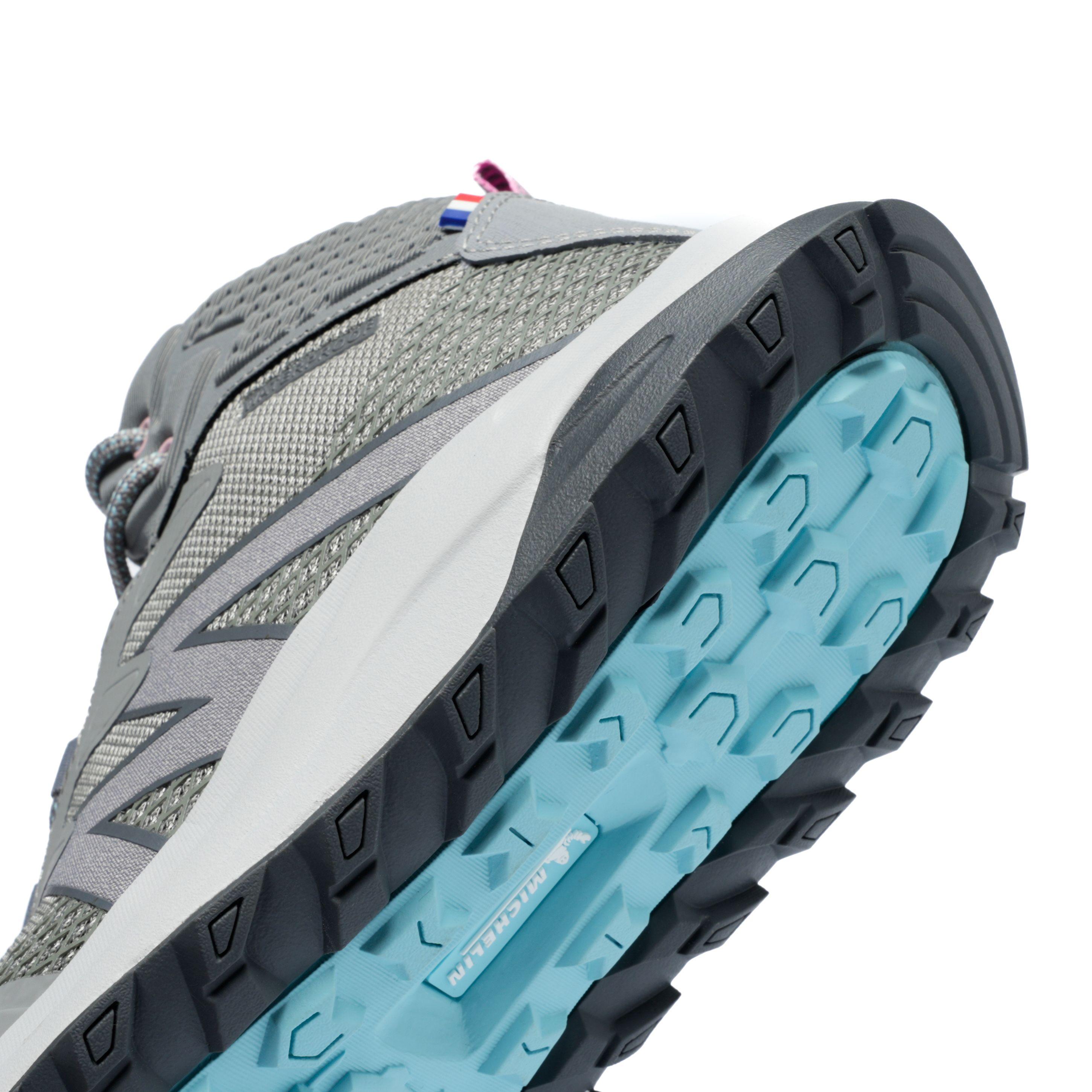 Botín Outdoor Caña Alta Impermeable Mujer Gris Michelin Dr19-6