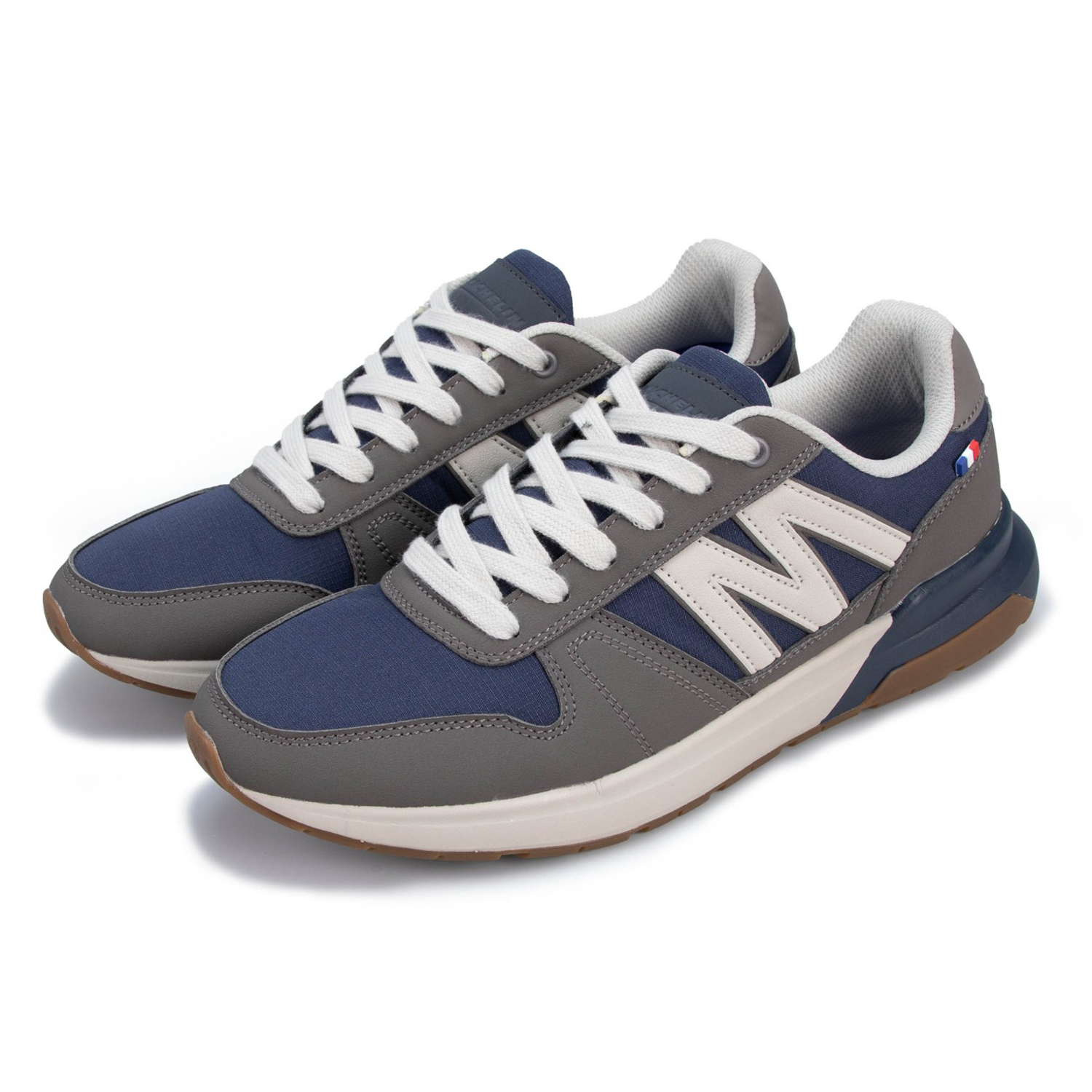Zapatillla Urbana Hombre Color Azul y Gris Michelin PU20-4
