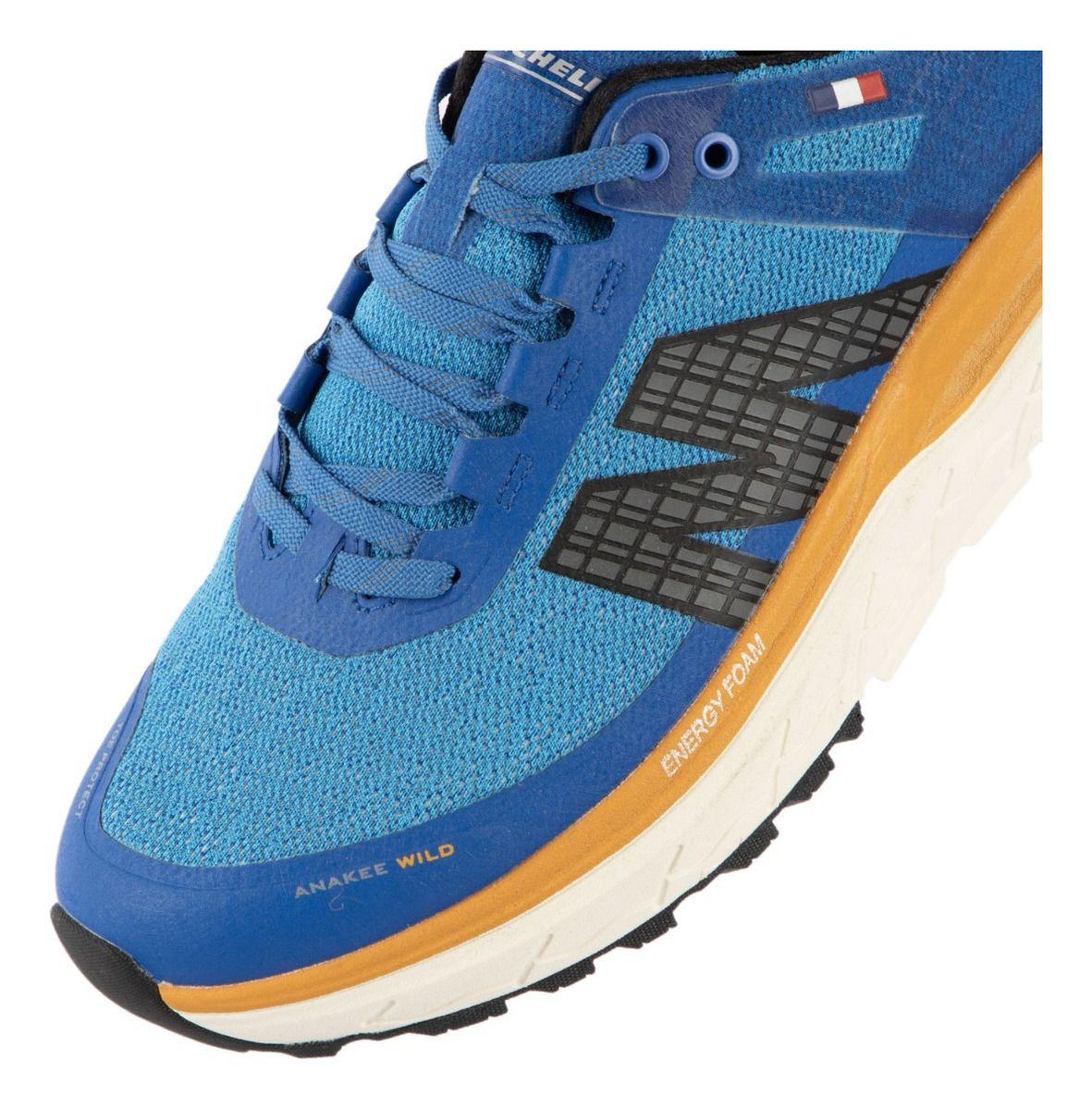 Zapatillas Trail Running Hombre Azul Amarillo Michelin Aw01-4