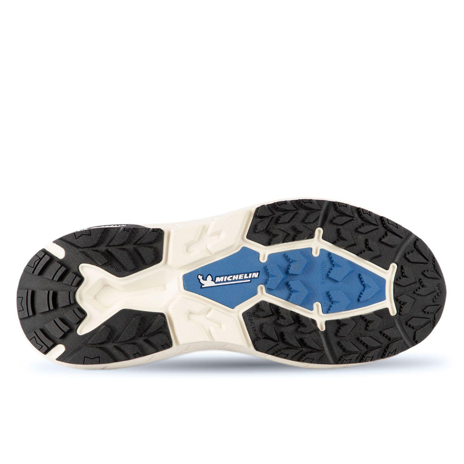 Zapatillas Deportivas Trail Hombre Azul Limon Michelin Aw01-2