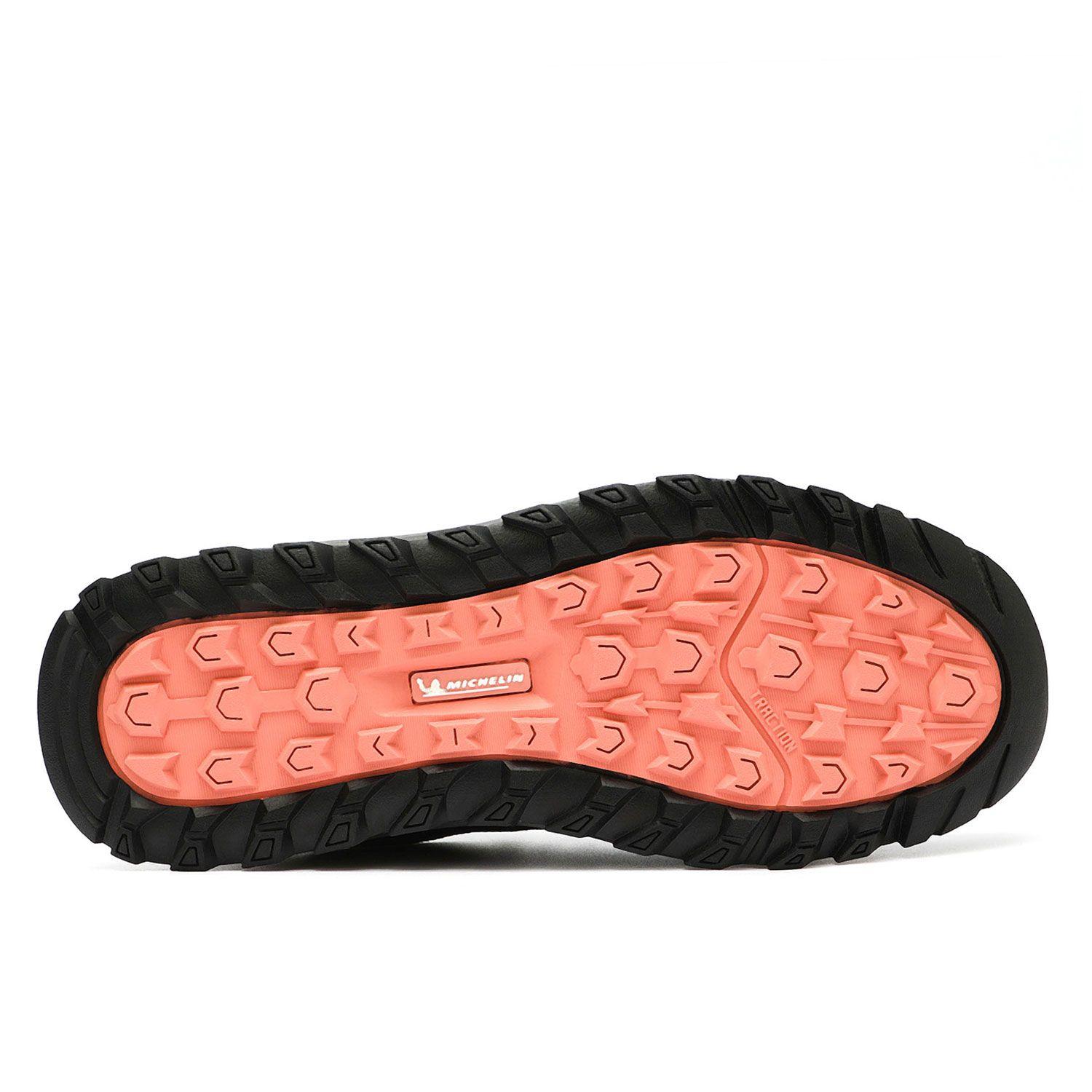 Zapatilla Hiking Senderismo Mujer Negro Michelin Dr36-2