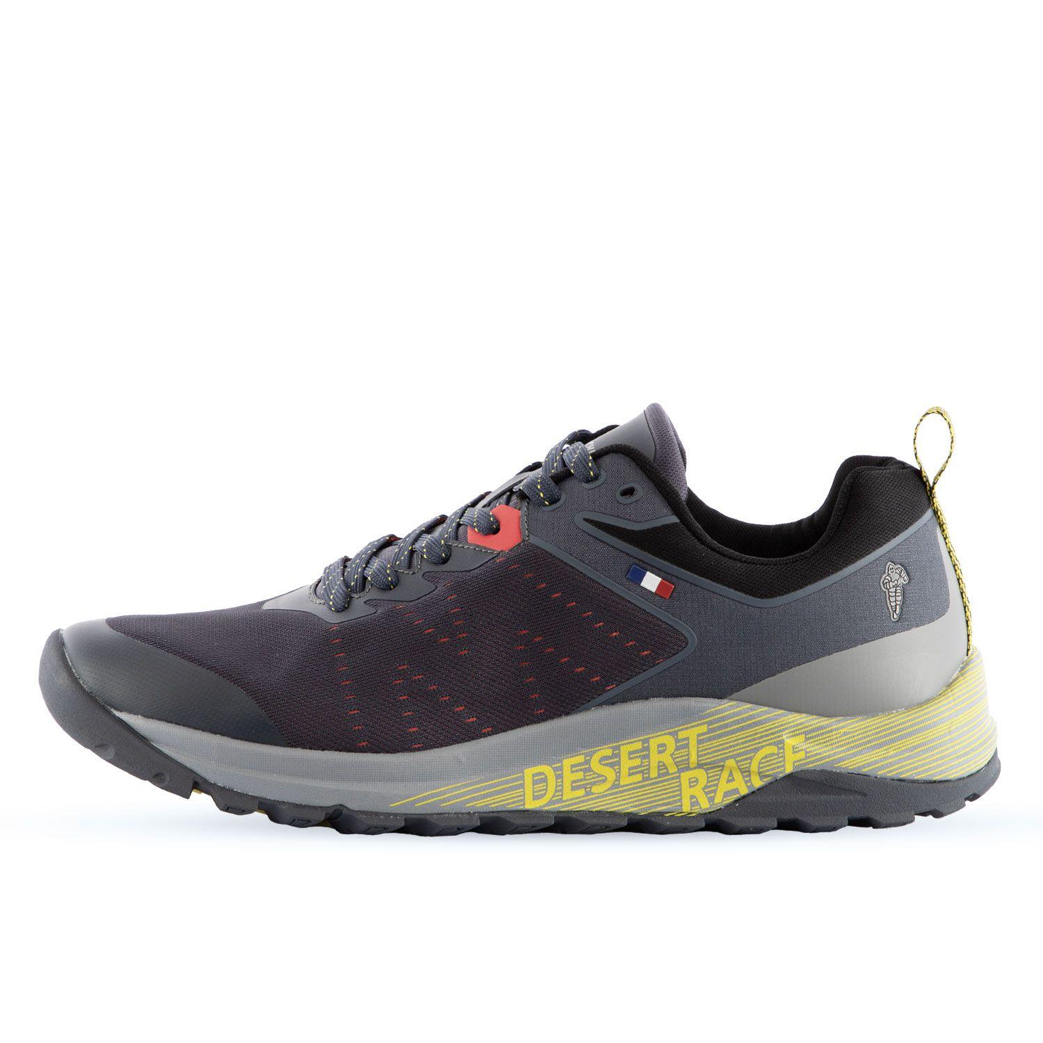 Zapatilla Trail Running Hombre Azul Y Amarillo Michelin Dr27-2