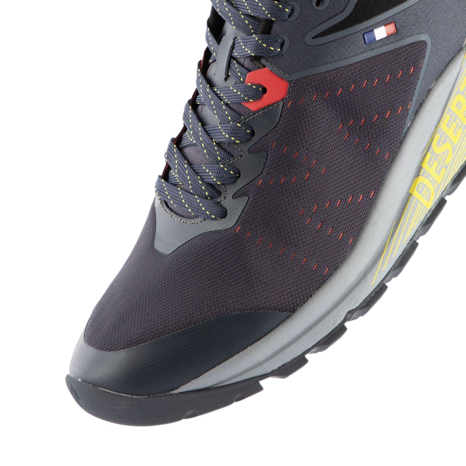 Zapatilla Trail Running Hombre Azul Y Amarillo Michelin Dr27-4