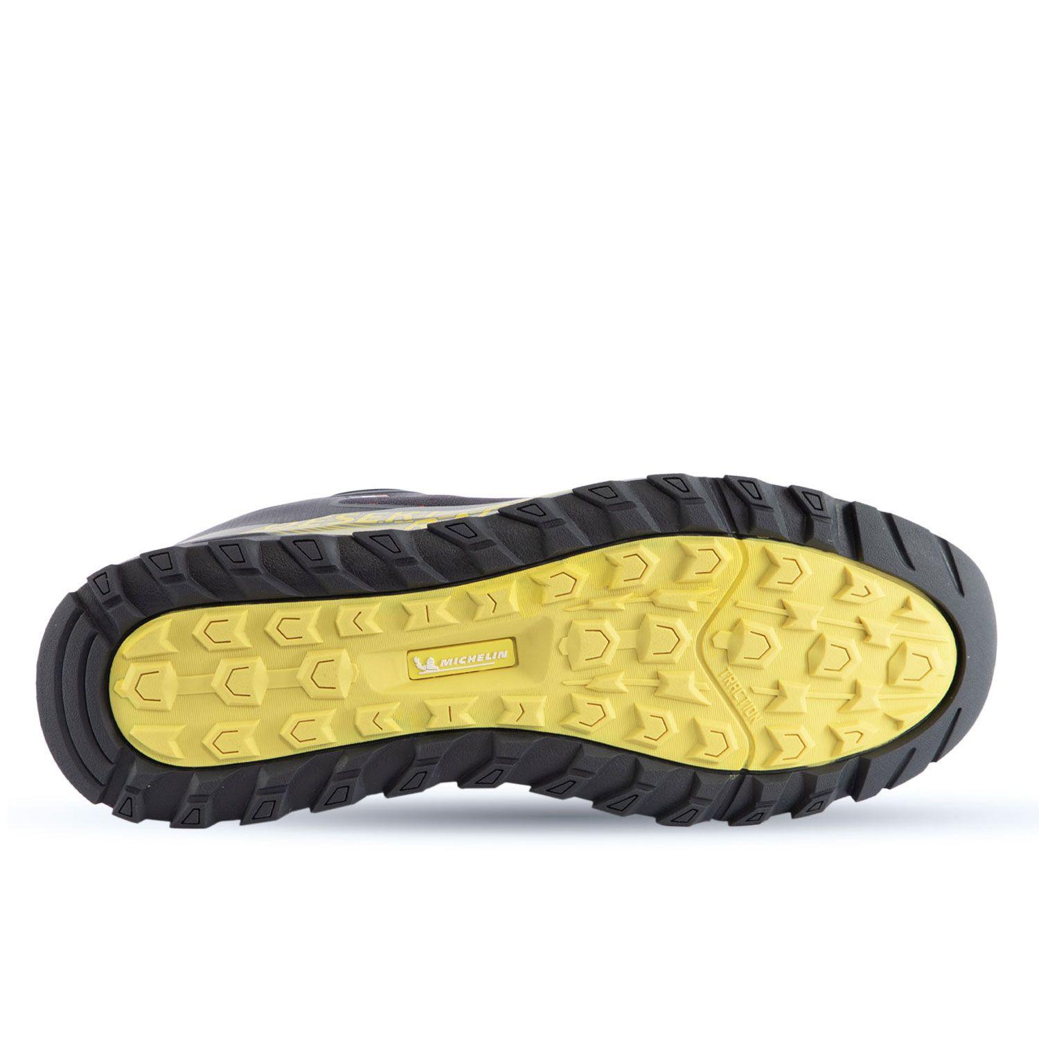 Zapatilla Trail Running Hombre Azul Y Amarillo Michelin Dr27-2