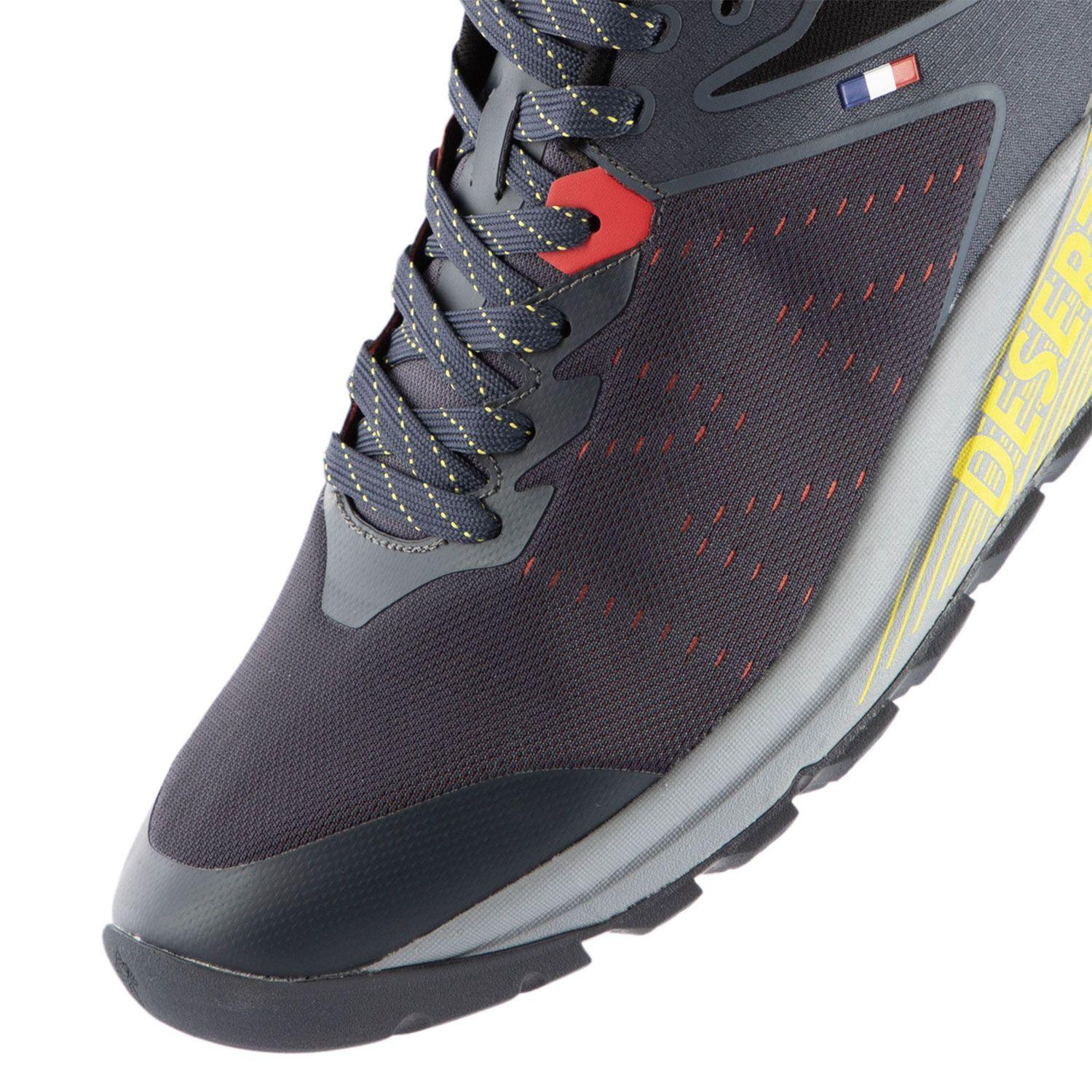 Zapatilla Trail Running Hombre Azul Y Amarillo Michelin Dr27-5