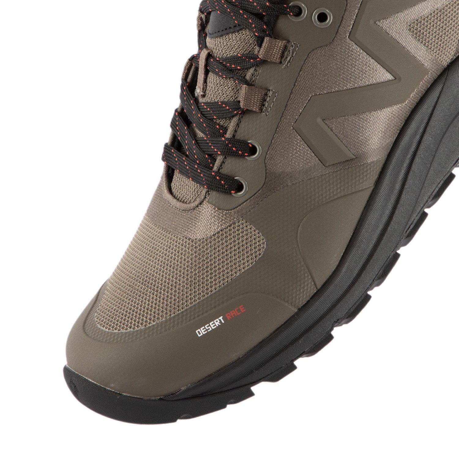 Zapatillas Trail Runnig Hombre Taupe Y Rojo Michelin Dr28-4