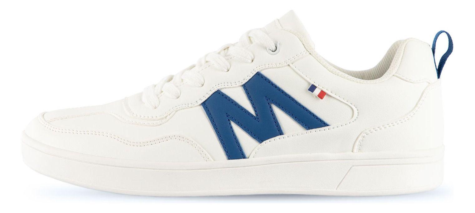 Zapatilla Urbana Hombre Color Blanco Azul Michelin Ps19-2