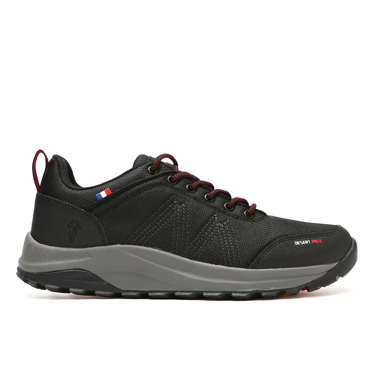 Zapatillas Trail Running Hombre Negro Y Rojo Michelin Dr36-0