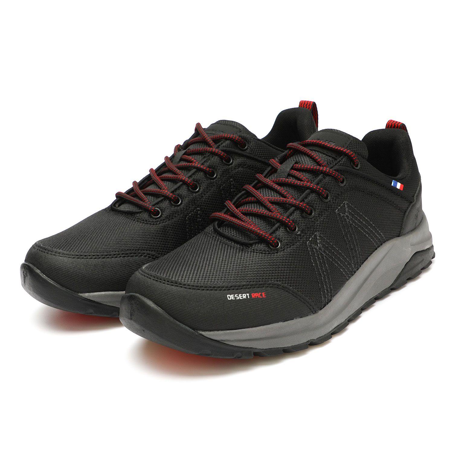 Zapatillas Trail Running Hombre Negro Y Rojo Michelin Dr36-3