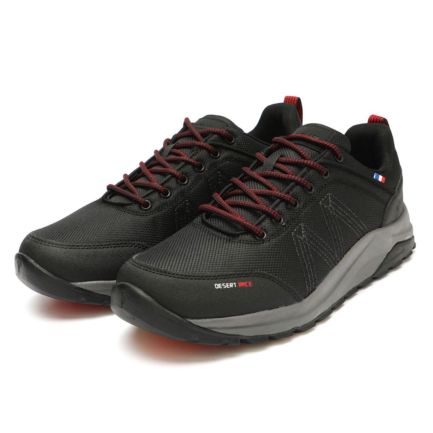 Zapatillas Trail Running Hombre Negro Y Rojo Michelin Dr36-4