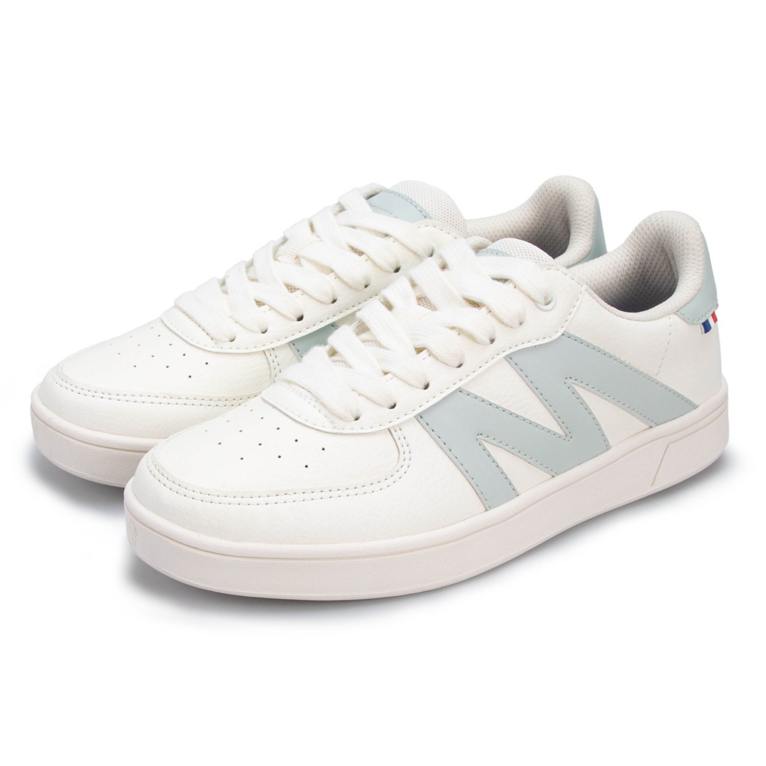 Zapatillla Urbana Mujer Color Blanco y Celeste Michelin PS20-4