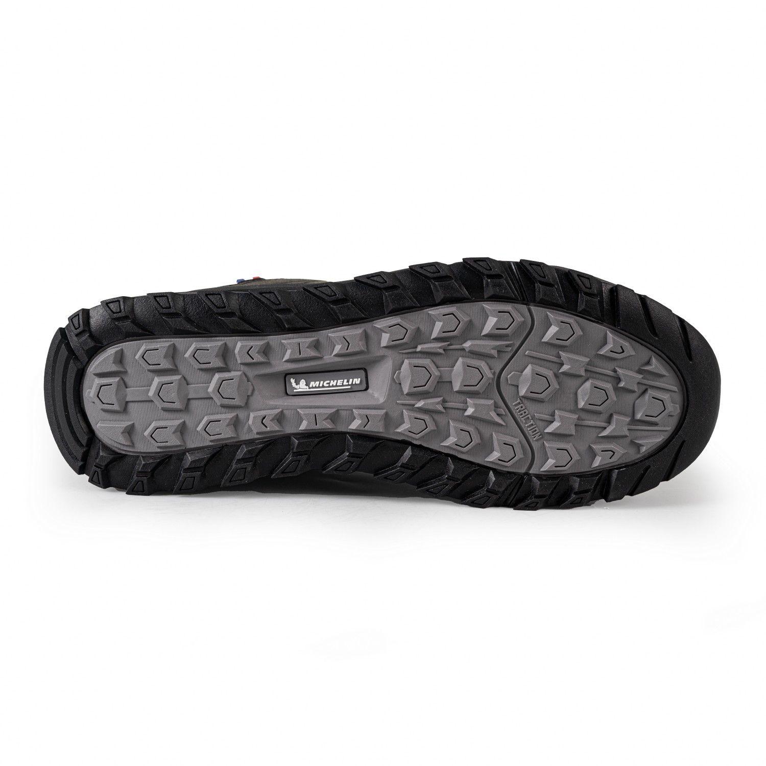 Zapatilla Casual Urbana Hombre Negro Michelin DR42-1