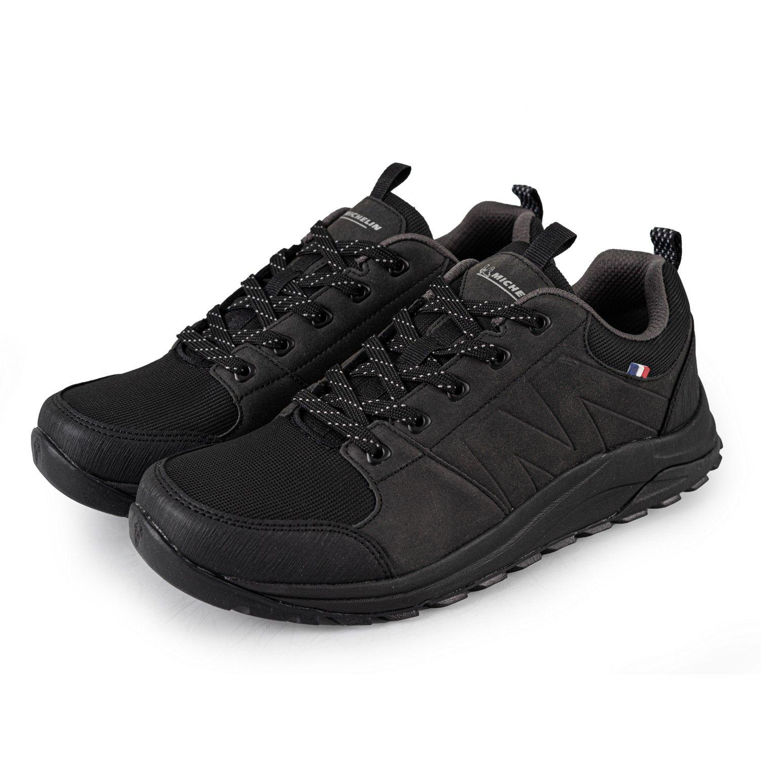 Zapatilla Casual Urbana Hombre Negro Michelin DR42-3