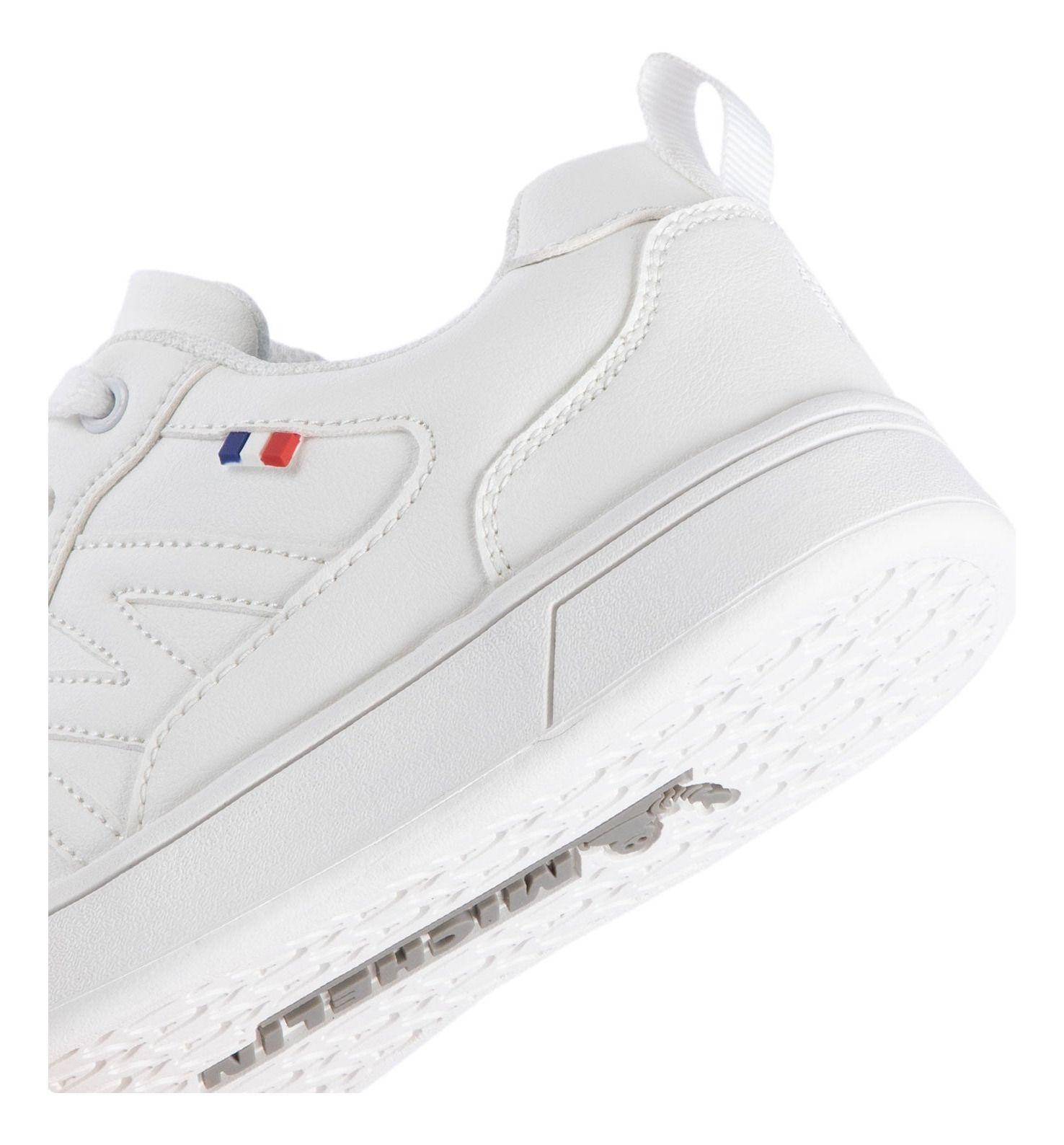 Zapatilla Urbana Hombre Color Blanco Menta Michelin Ps19-4