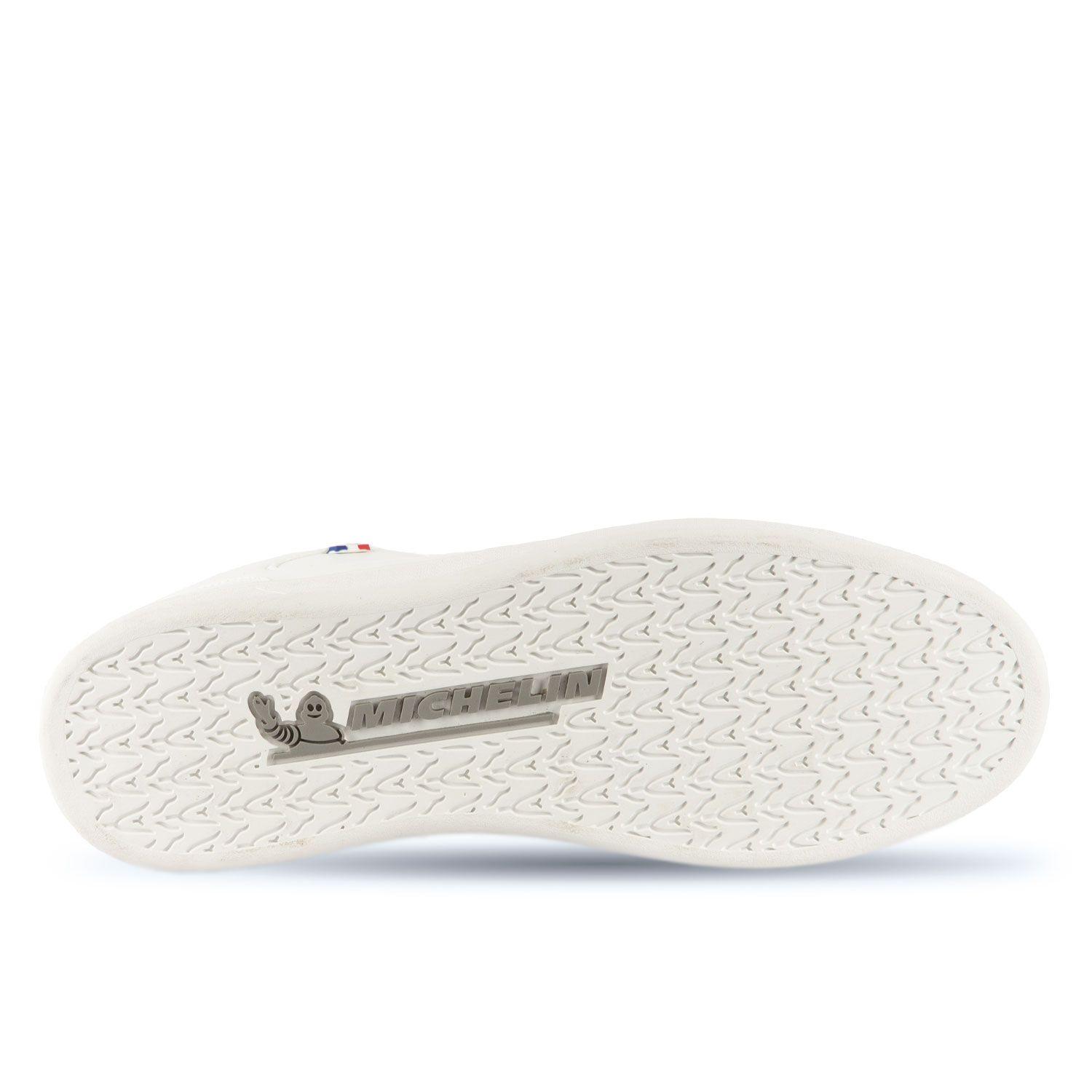 Zapatilla Urbana Hombre Color Blanco Menta Michelin Ps19-2