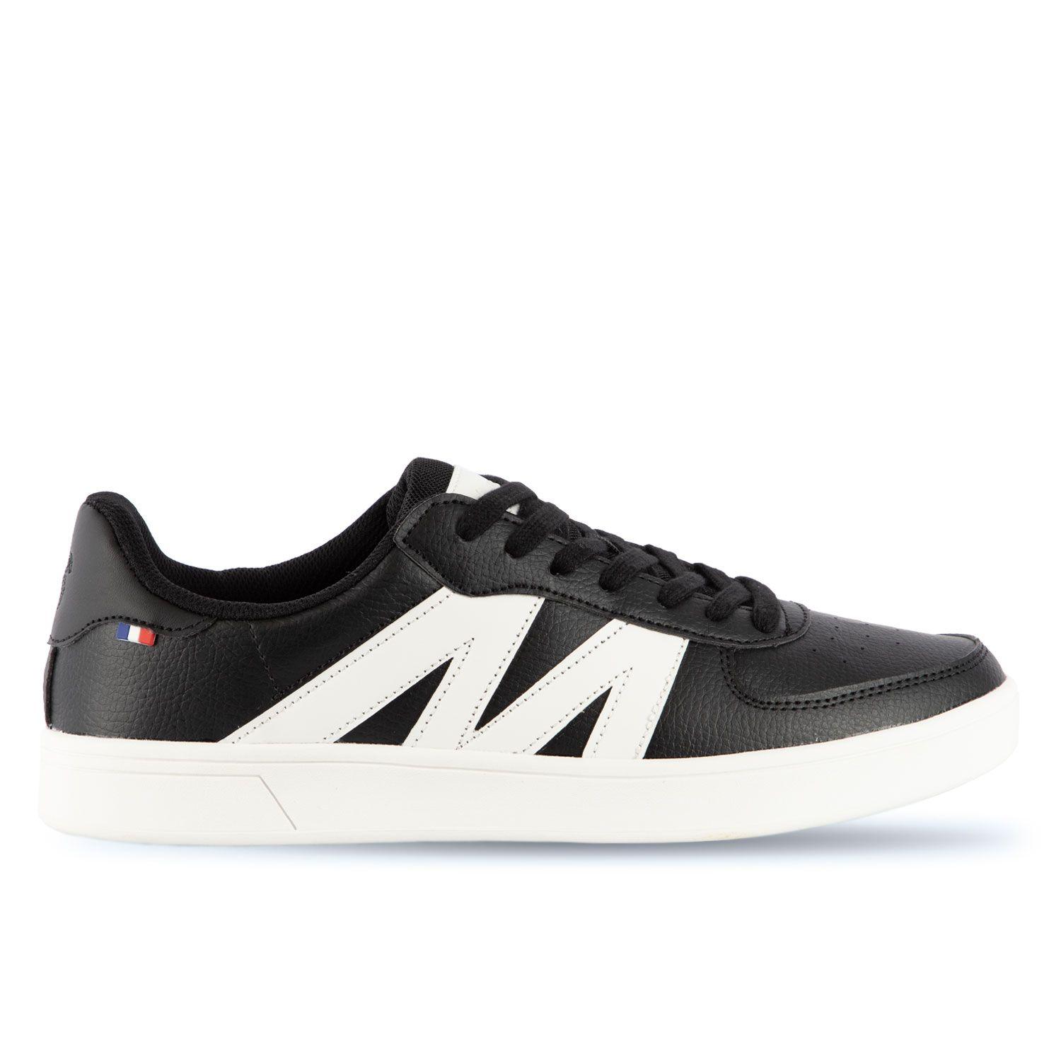 Zapatilla Urbana Negro Blanco Para Mujer Michelin Mujer Ps20-0