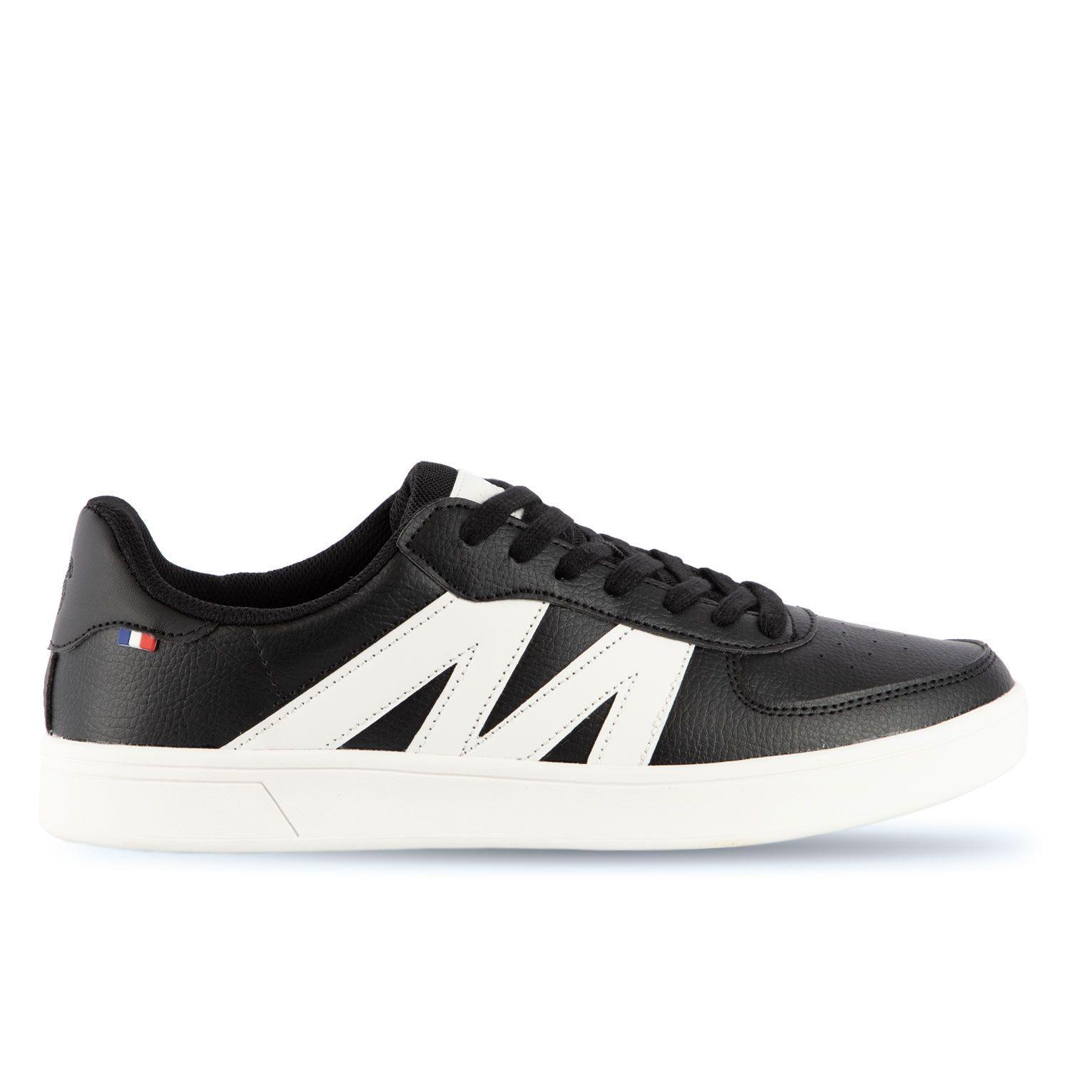 Zapatilla Urbana Negro Blanco Para Mujer Michelin Mujer Ps20-1