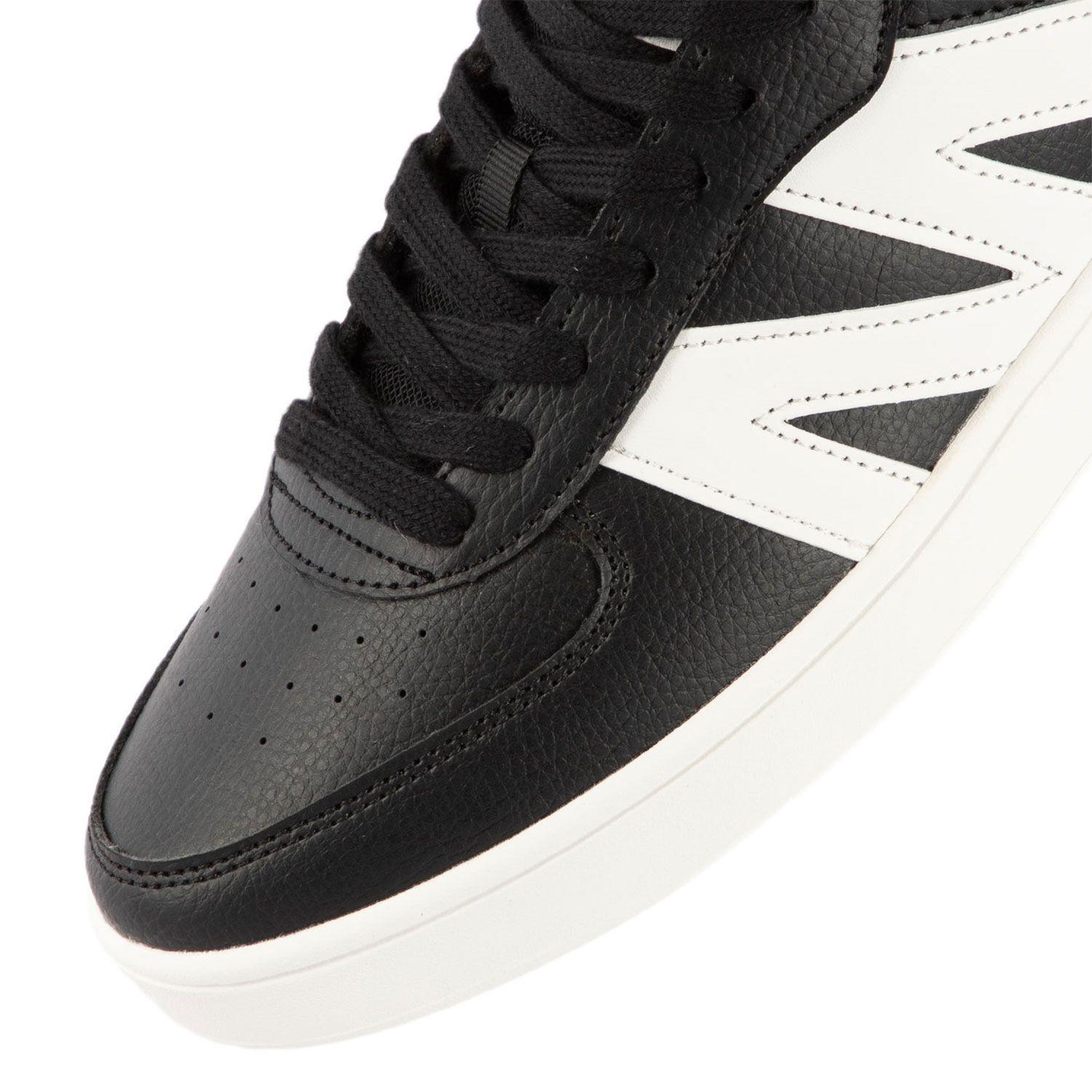Zapatilla Urbana Negro Blanco Para Mujer Michelin Mujer Ps20-5