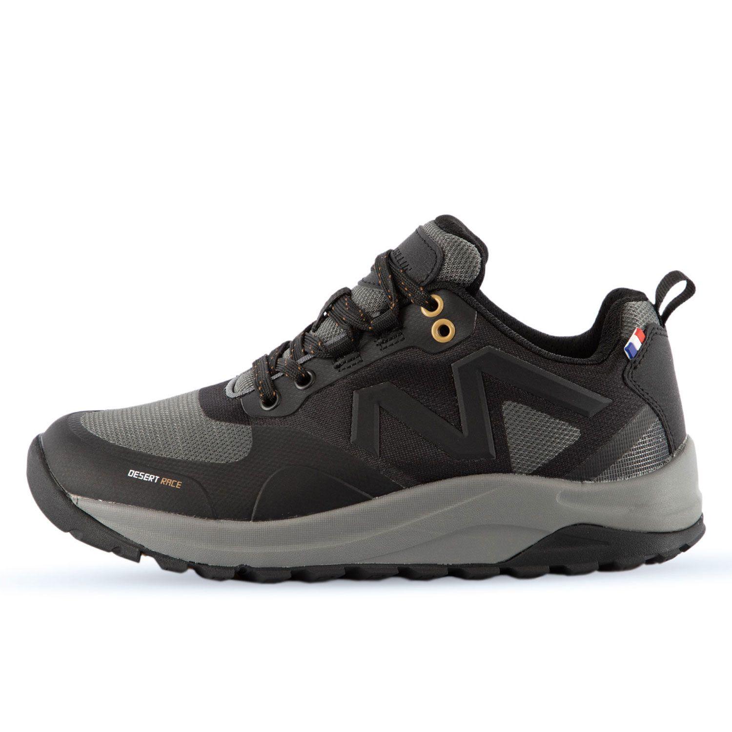 Zapatilla Trail Running Negro y Taupe Mujer Michelin Dr28-3