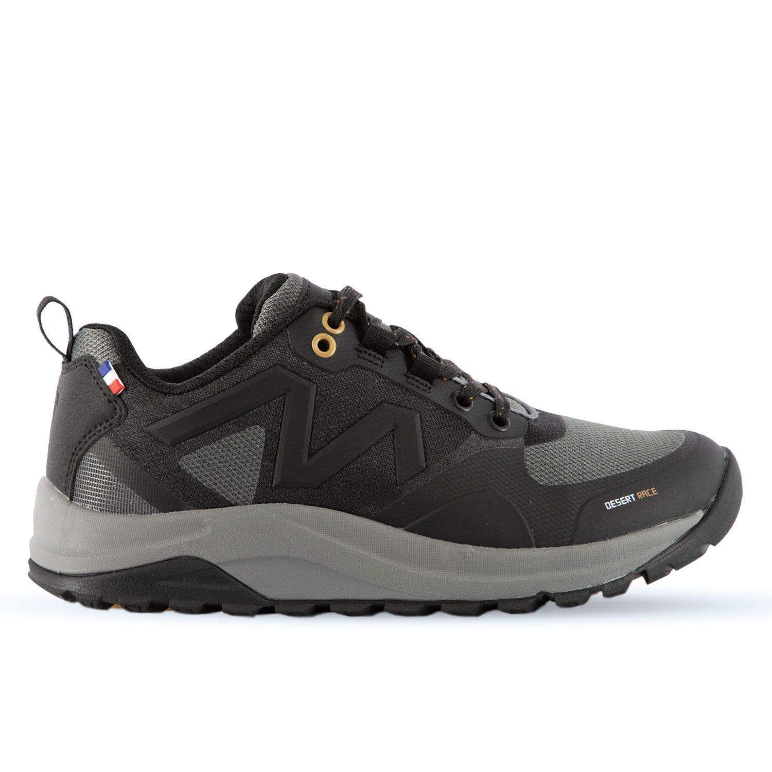 Zapatilla Hiking Senderismo Mujer Negro Taupe Michelin Dr28-1