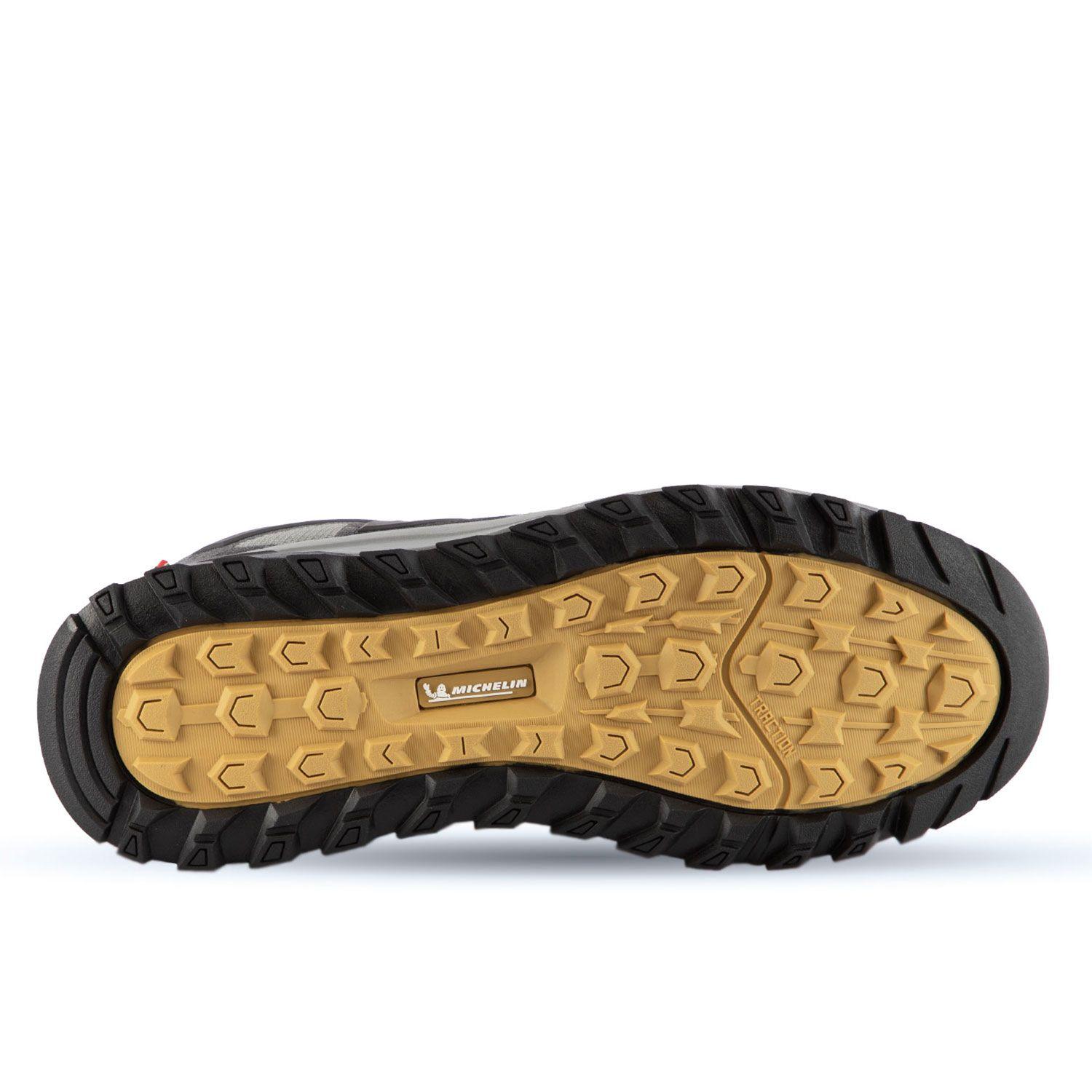 Zapatilla Hiking Senderismo Mujer Negro Taupe Michelin Dr28-2