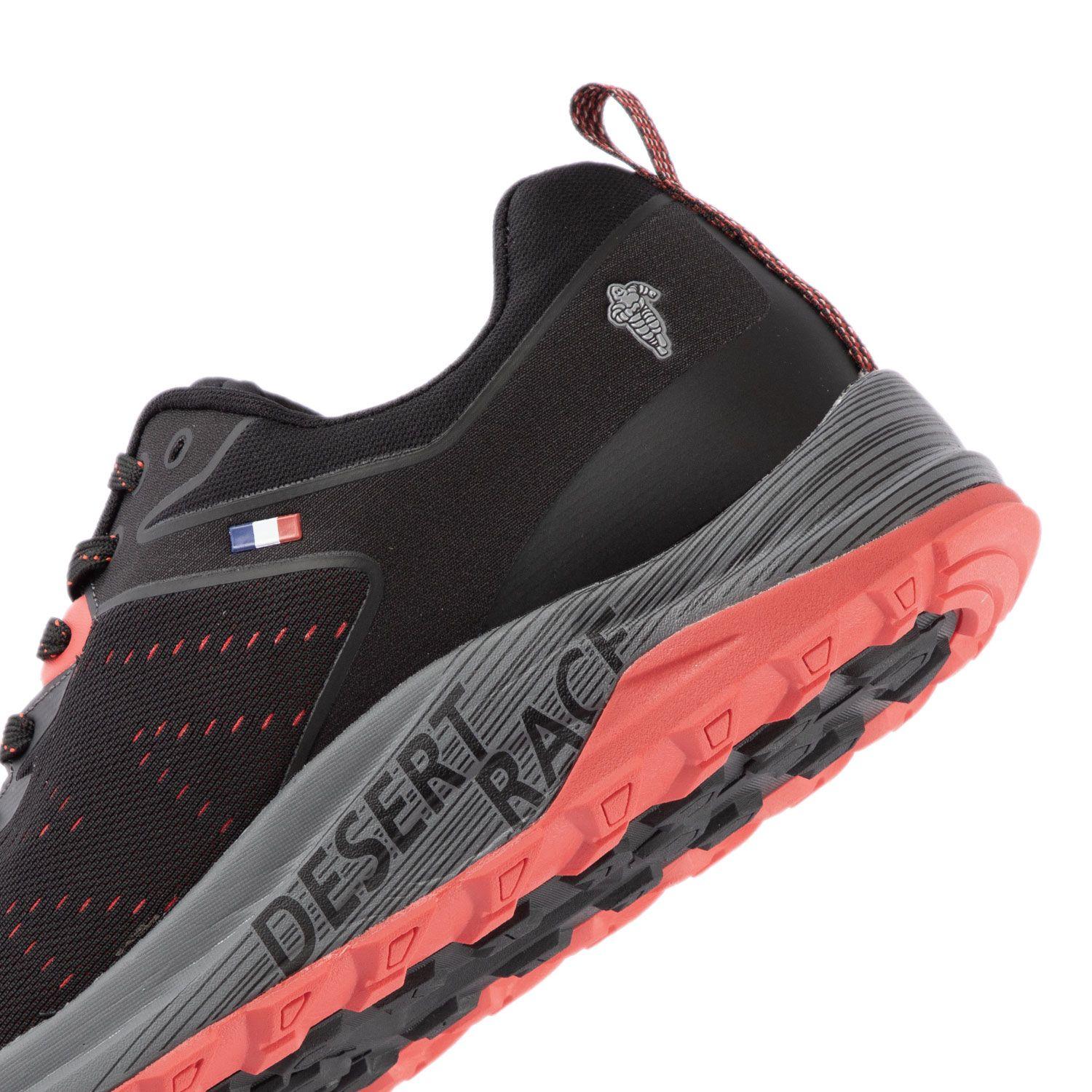 Zapatilla Trail Running Hombre Negro Rojo Michelin Dr28-5