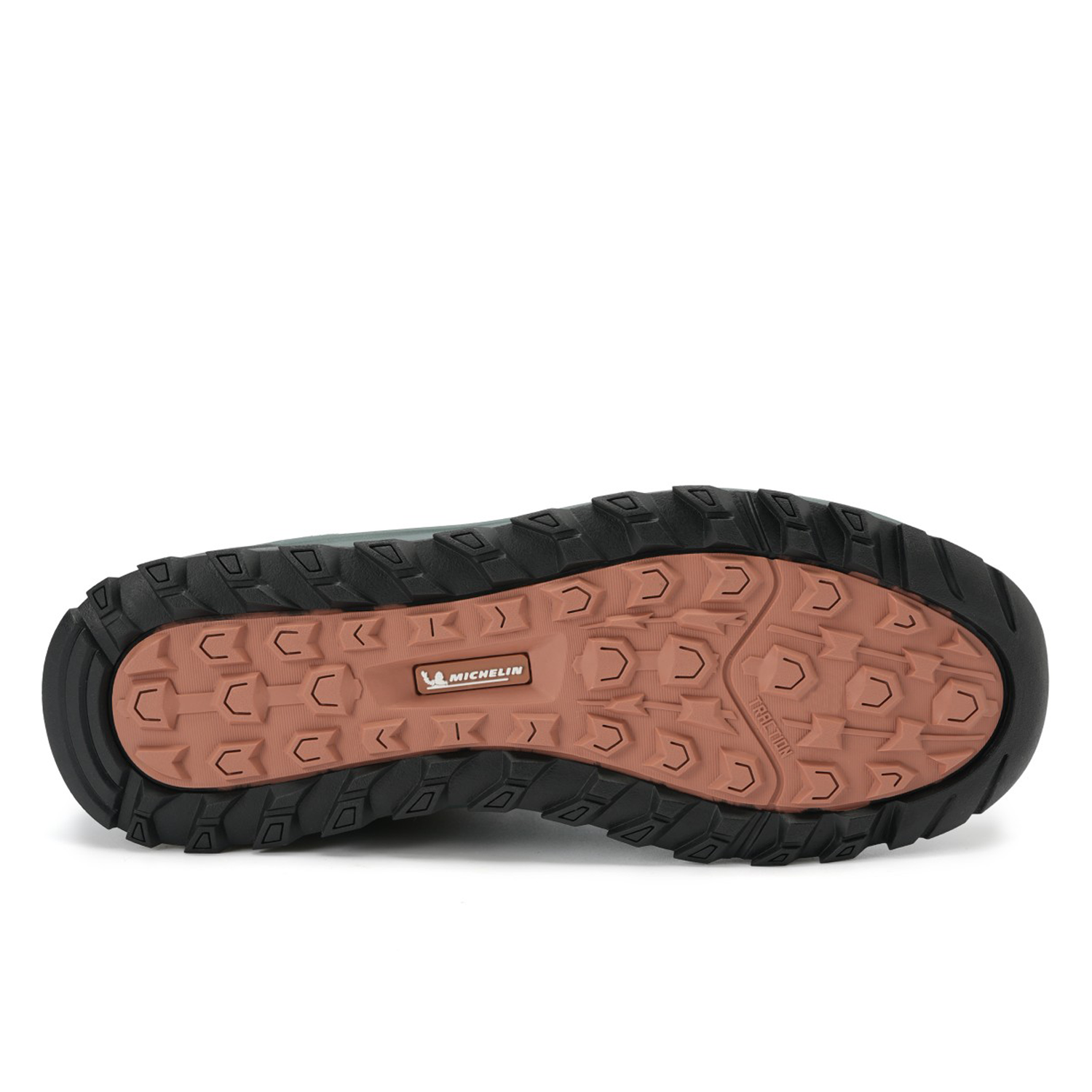 Zapatilla Hiking Senderismo Mujer Verde Oscuro Michelin Dr36-2