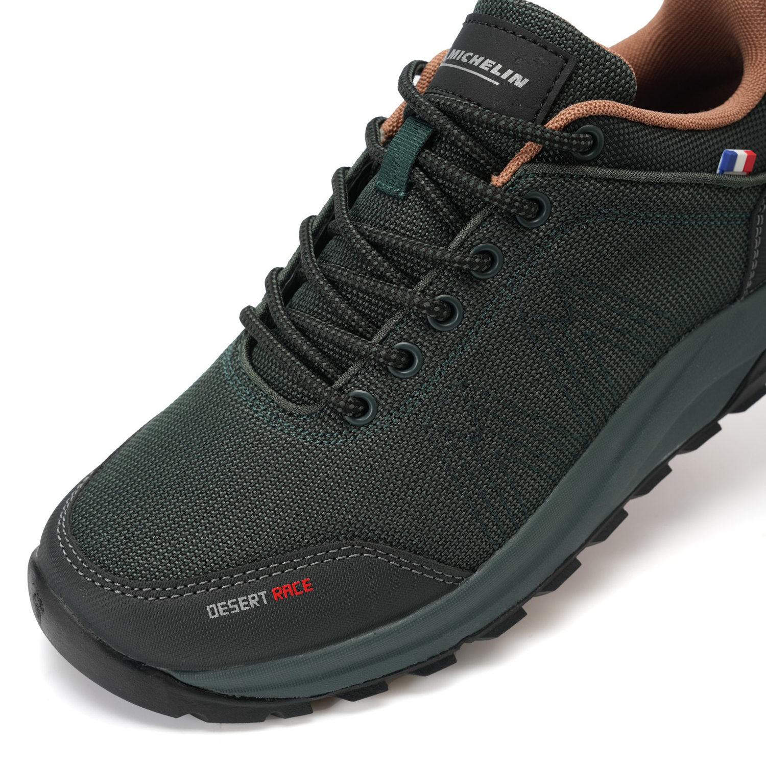 Zapatilla Hiking Senderismo Mujer Verde Oscuro Michelin Dr36-5