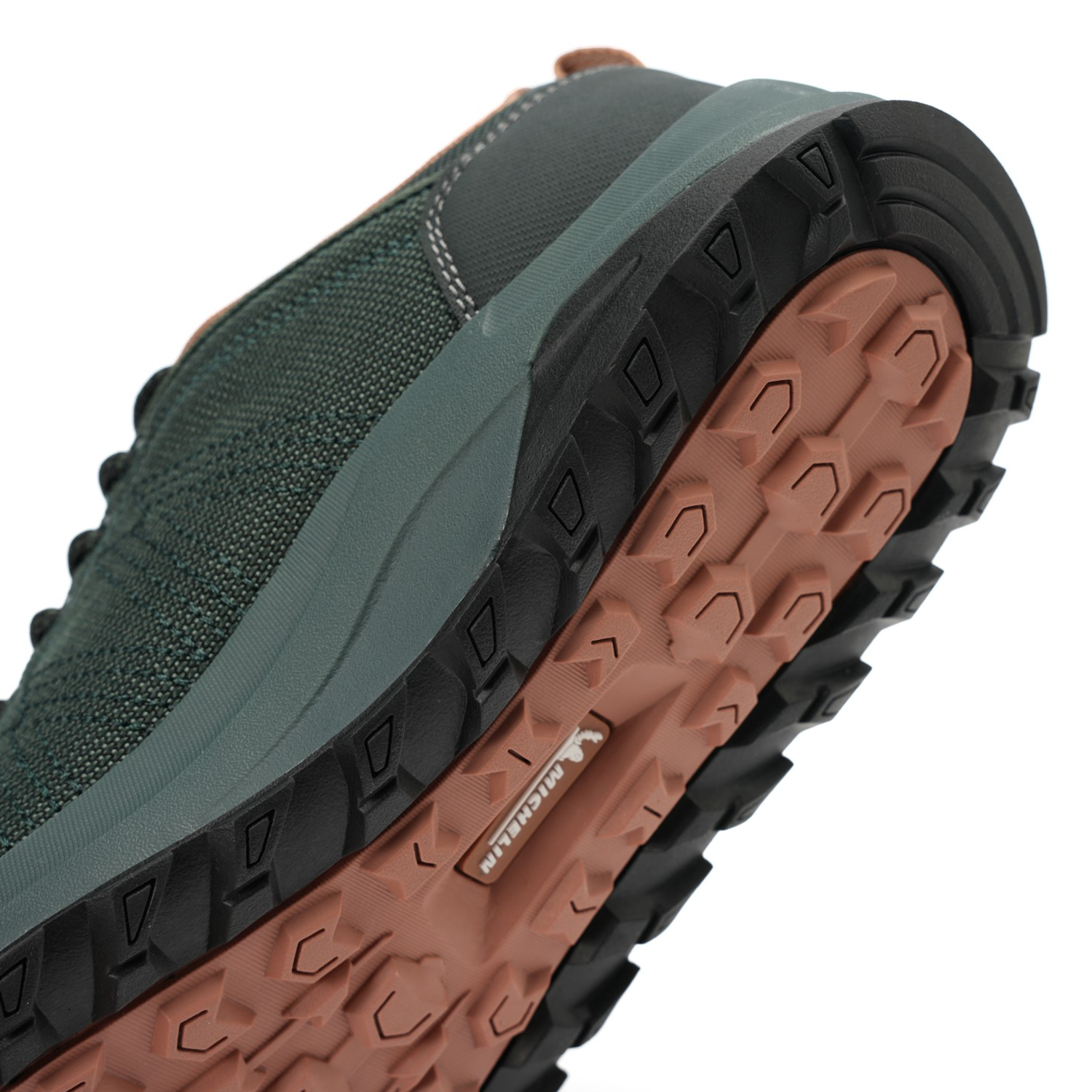 Zapatilla Hiking Senderismo Mujer Verde Oscuro Michelin Dr36-6