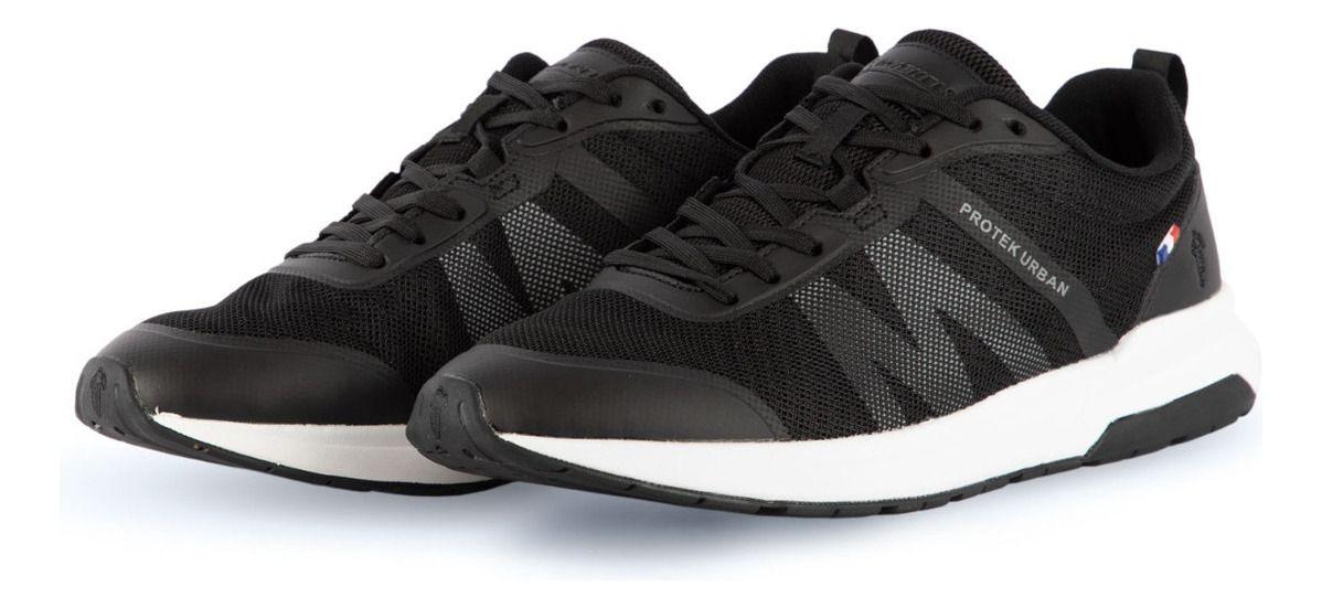Zapatilla Michelin Hombre Pu15 Negro Gris-3