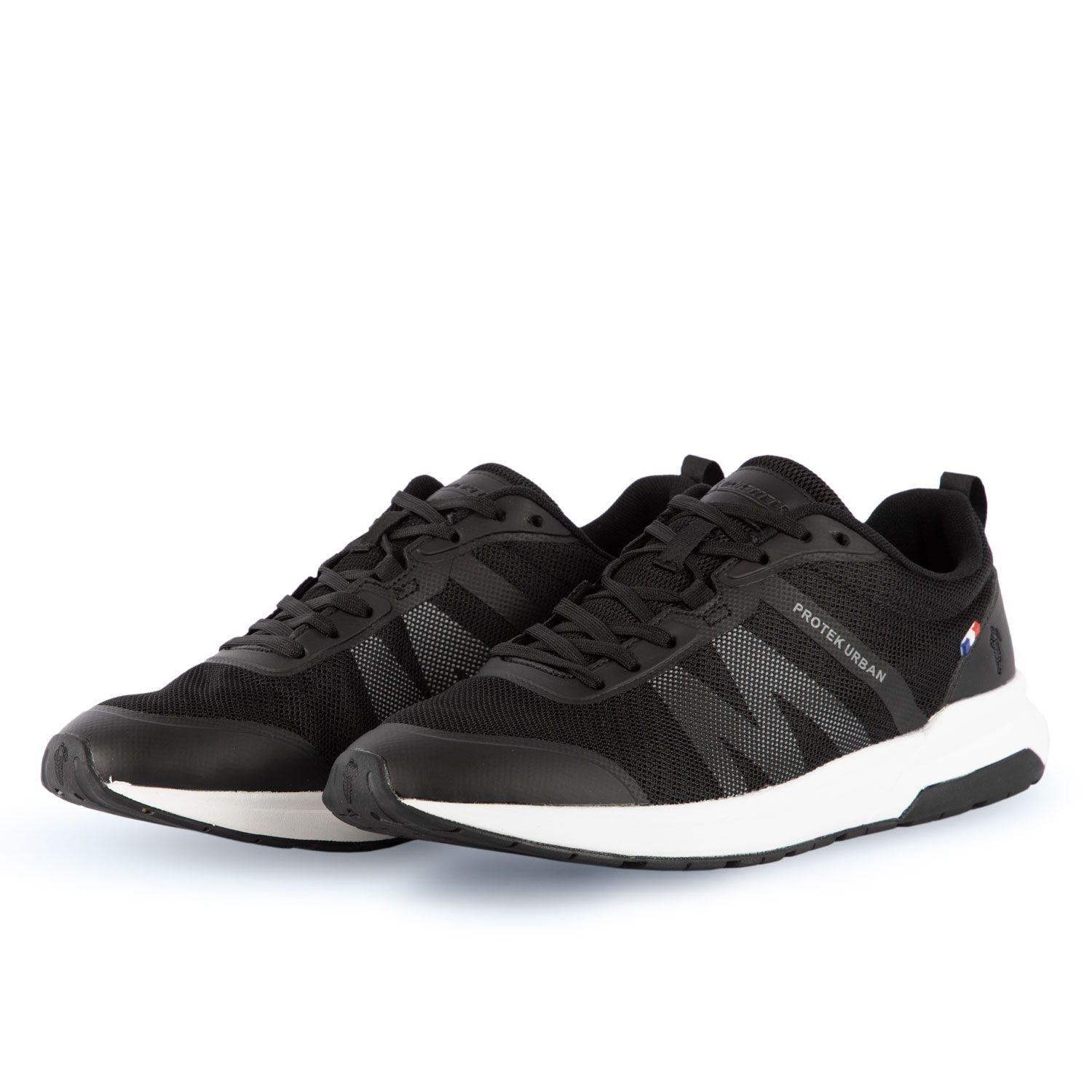 Zapatilla Urbana Negro Y Gris Hombre Michelin Pu15-3