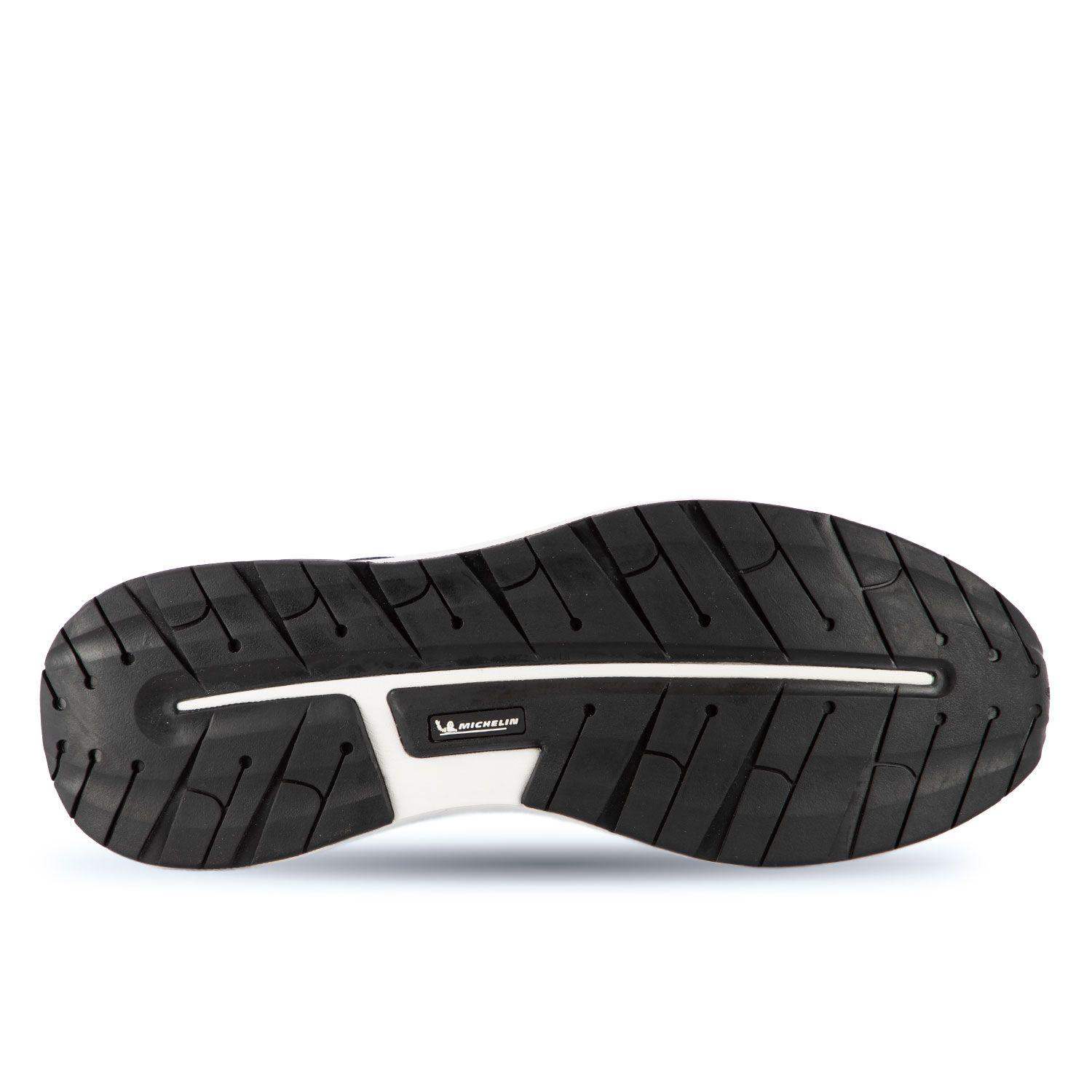Zapatilla Urbana Negro Y Gris Hombre Michelin Pu15-2