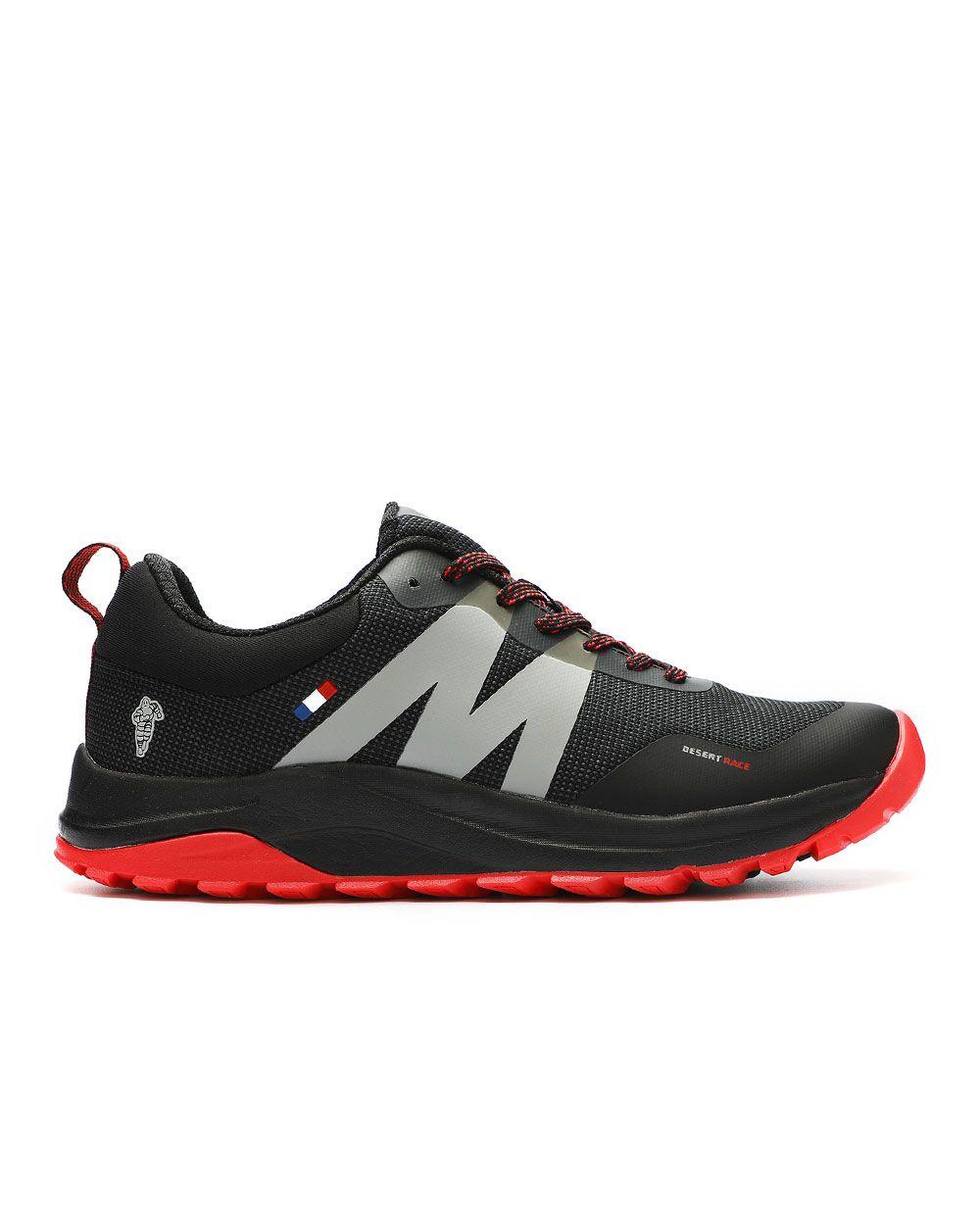 Zapatillas Deportivas Trail Hombre Negro Rojo Michelin Dr40-0