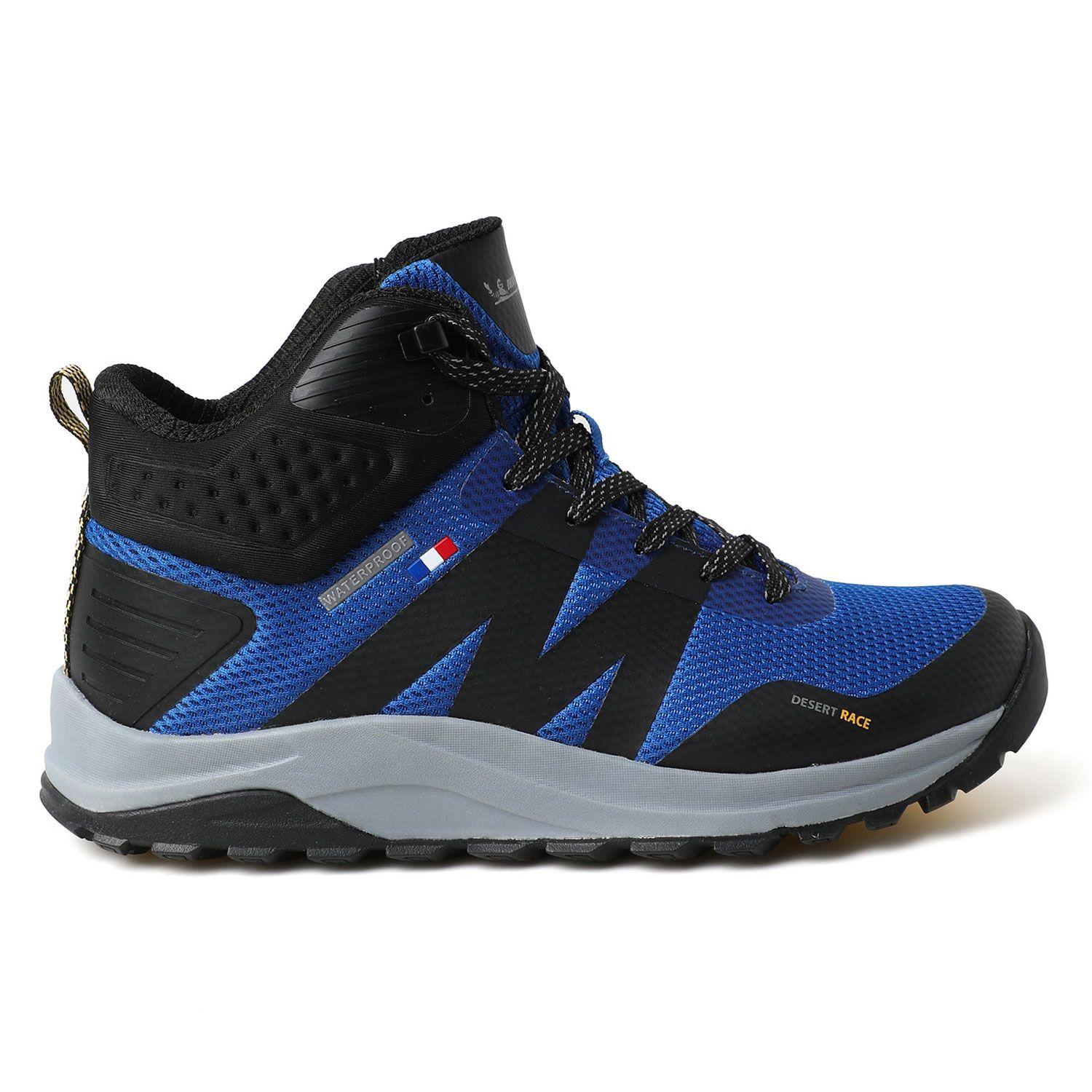 Botín Outdoor Waterproof Caña Alta Hombre Azul Michelin Dr39-1